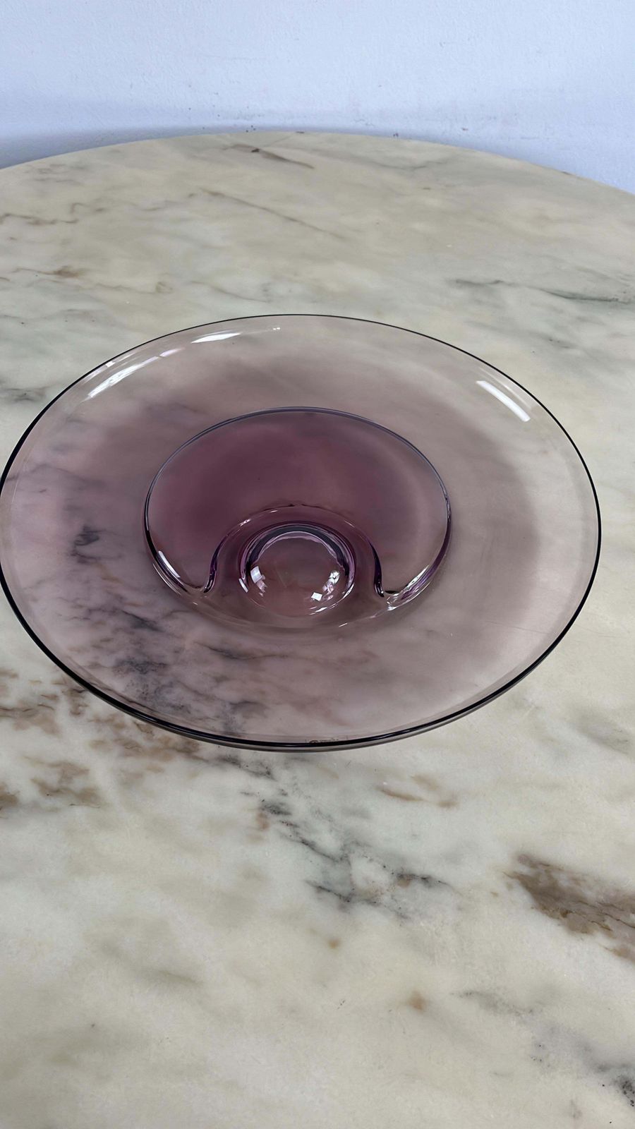 photo vinterior Large Murano Glass Centerpiece By Cenedese & Albarelli, 1970s