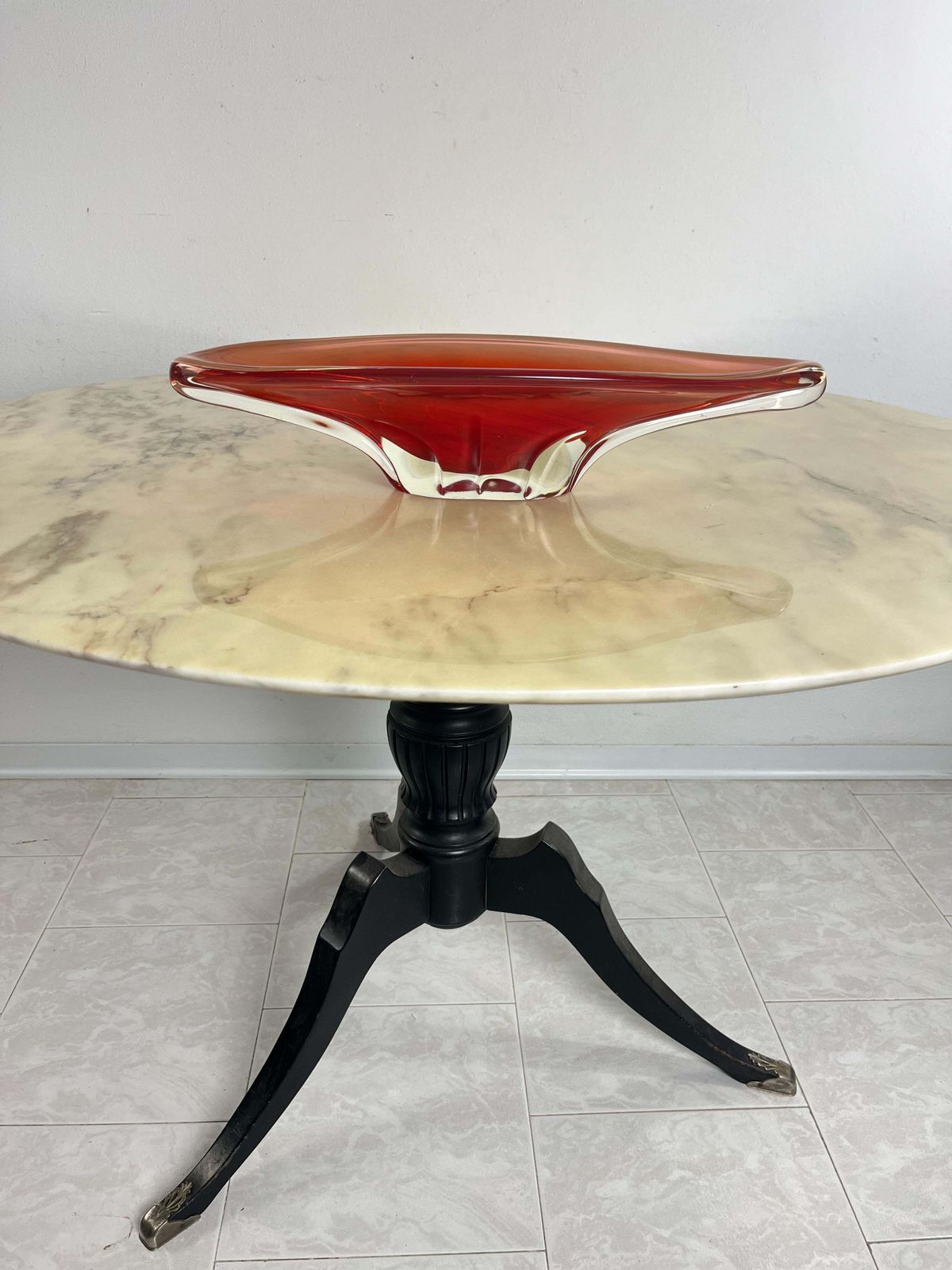 photo furniture Mid Century Murano Glass Centerpiece 1960s
