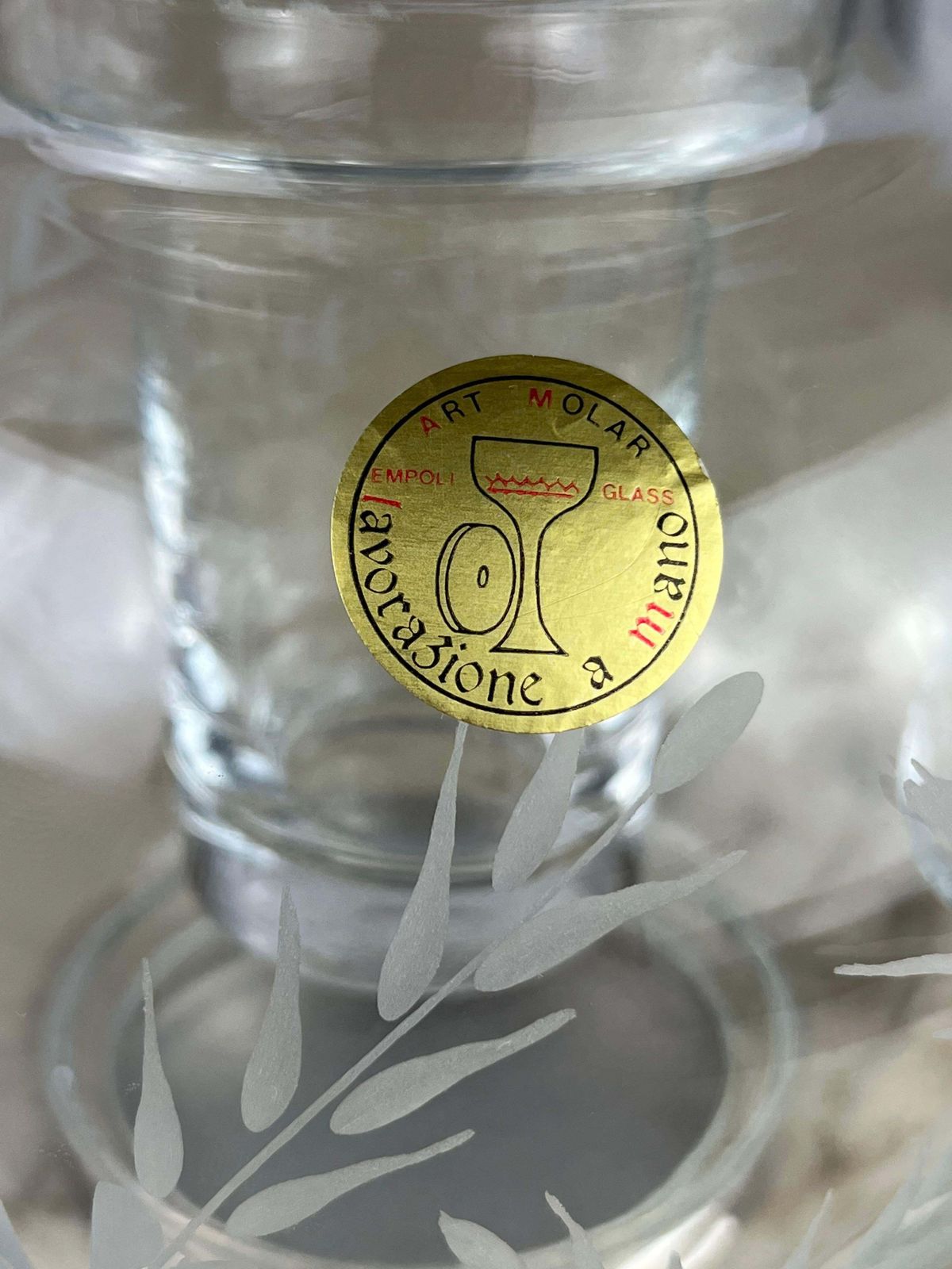 Vintage Hand Engraved Crystal Carafe, With Ice Bucket And 800 Silver Base, 1980s photo furniture