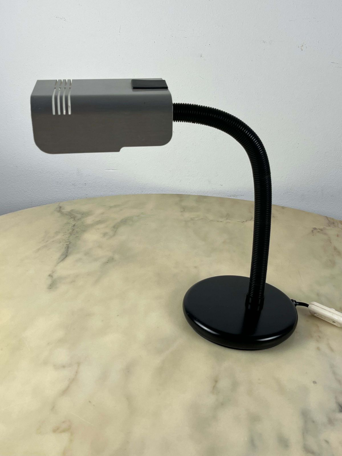 Targetti Sankey Table Lamp, By Gino Sarfatti, Italy, 1970s photo vintage