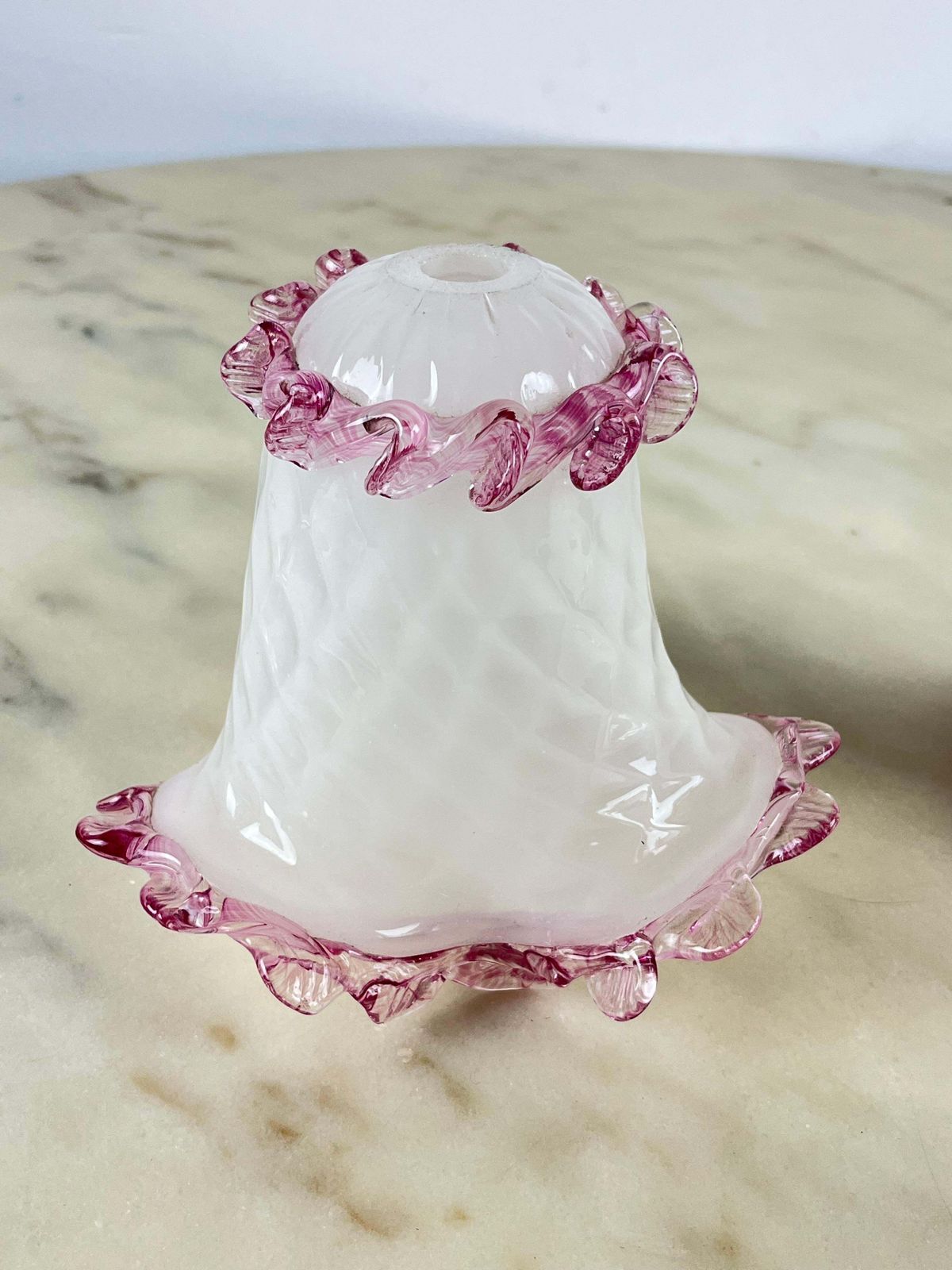 Pair Of Murano Glass Bedside Lamps, Italy, 1980s photo buy