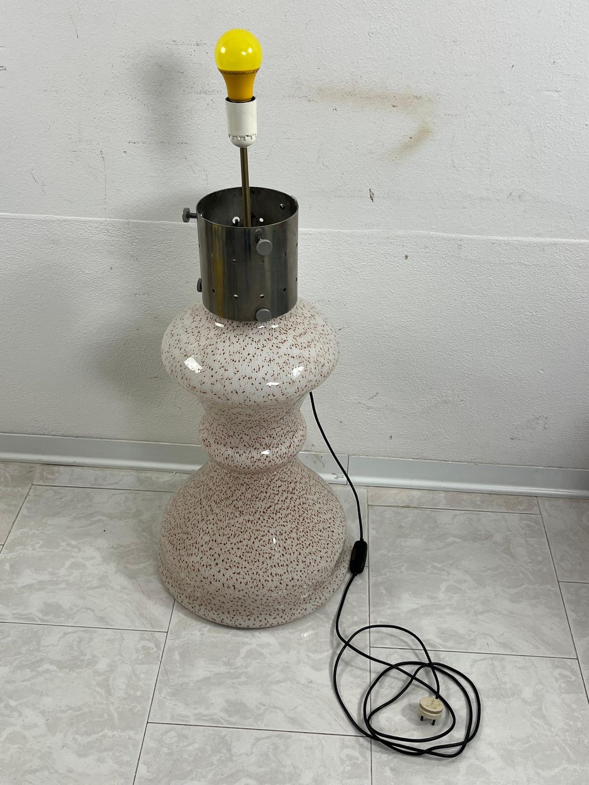 Lighting Mid Century "Birillo" Floor Lamp Attributed To Carlo Nason For Mazzega, 1960s photo