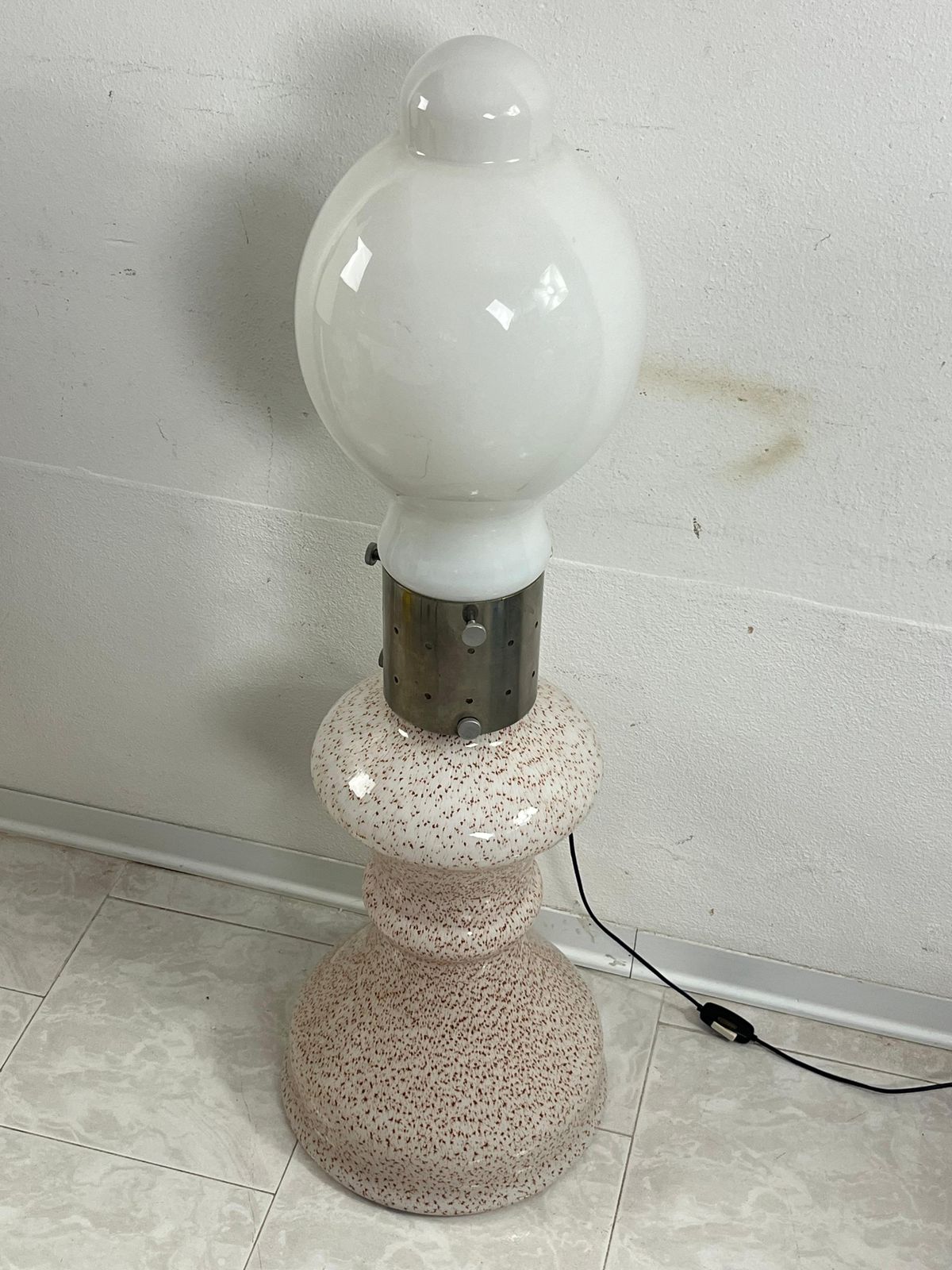 photo buy Mid Century "Birillo" Floor Lamp Attributed To Carlo Nason For Mazzega, 1960s