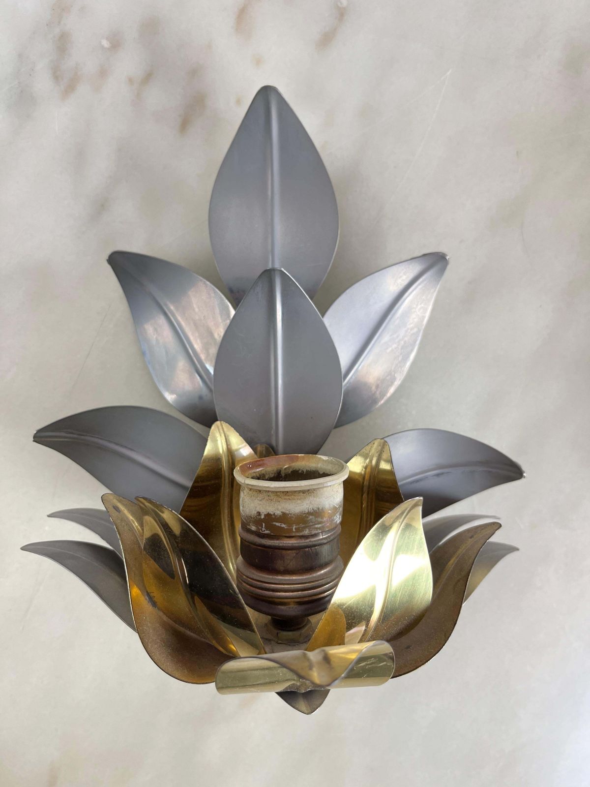 Set Of 4 Tommaso Barbi Wall Lamps/Sconces Mid Century 1960s photo 2015.0