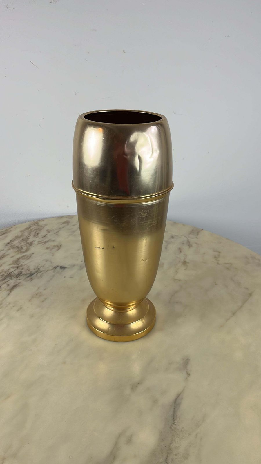 Antique Italian Brass Umbrella Stand, 1950s photo 367.0