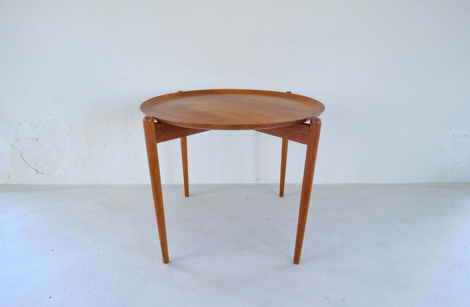 Midcentury Modern Side/Tray Table In Teak Sweden 1960s photo for sale
