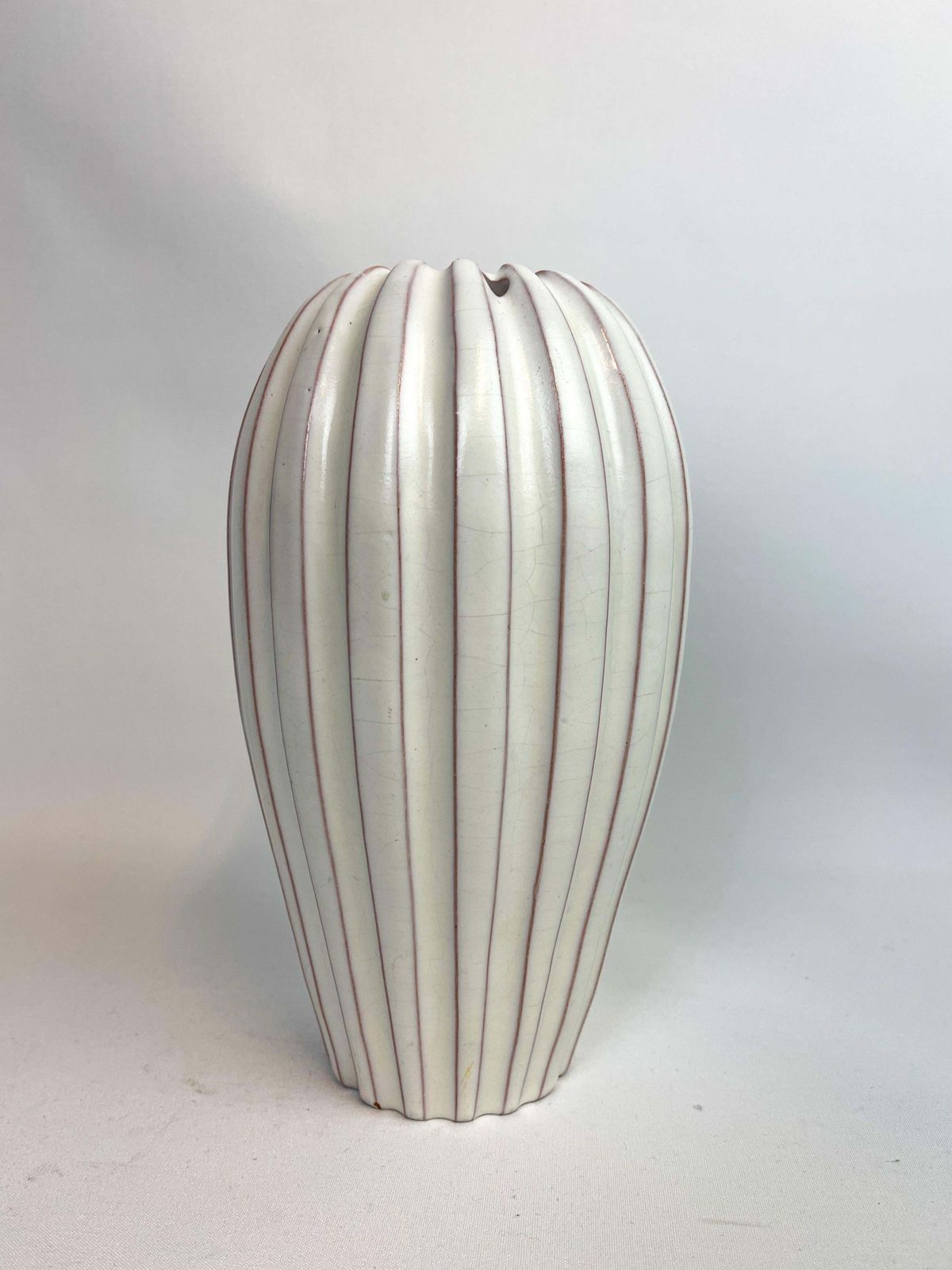 Midcentury Vase By Vicke Lindstrand, 1940s, Sweden photo Home Decor