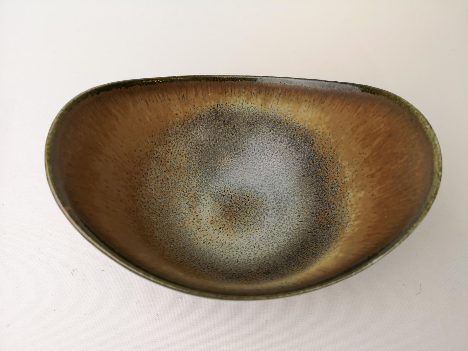 Midcentury Pair Of Bowls Rörstrand Sweden By Gunnar Nylund, 1950s photo vinterior