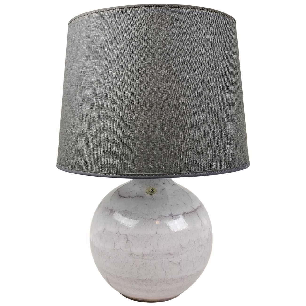 Midcentury Modern Ceramic Table Lamp Carl Harry Stålhane, Sweden