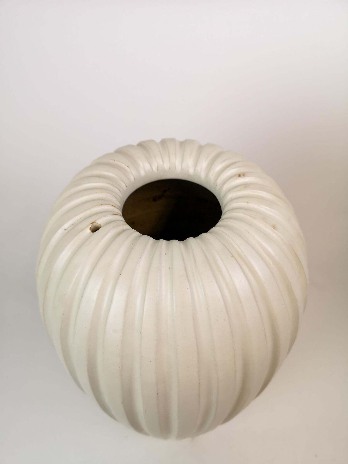 Midcentury Floor Vase By Vicke Lindstrand, 1940s, Sweden photo Home Decor