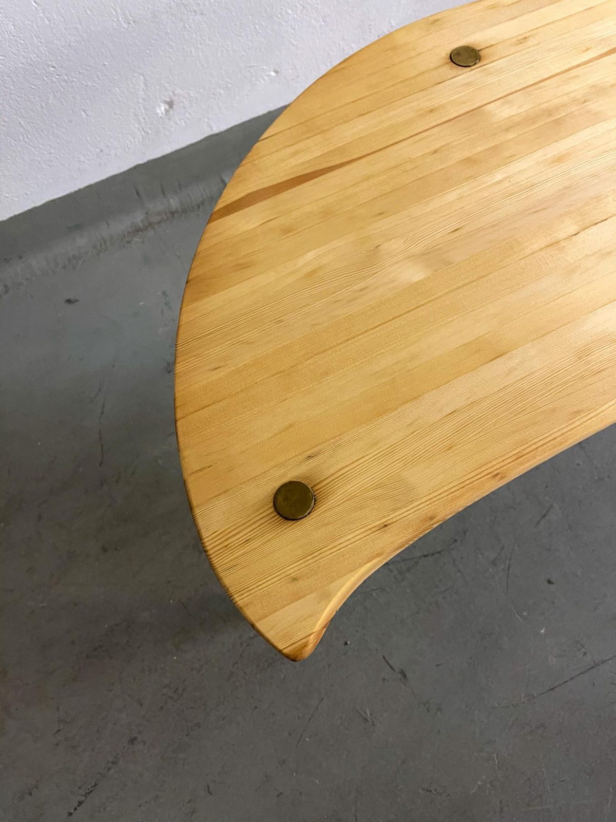Kidney Shaped Side Table Produced By Svensk Fur, Sweden, 1970s photo buy
