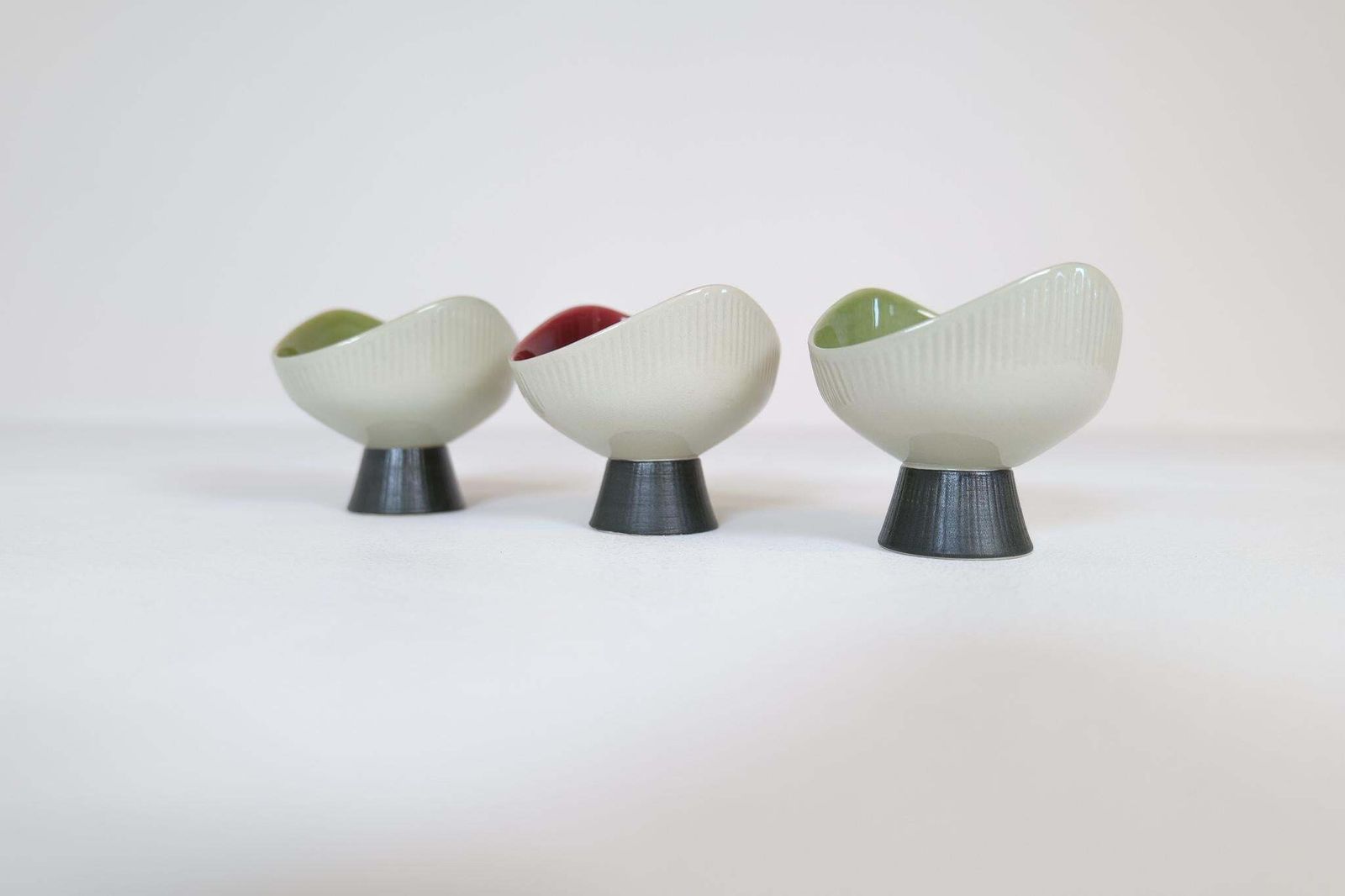 Midcentury Modern Set Of 3 Bowls Bahia Carl Harry Stålhane Rörstrand Sweden photo buy