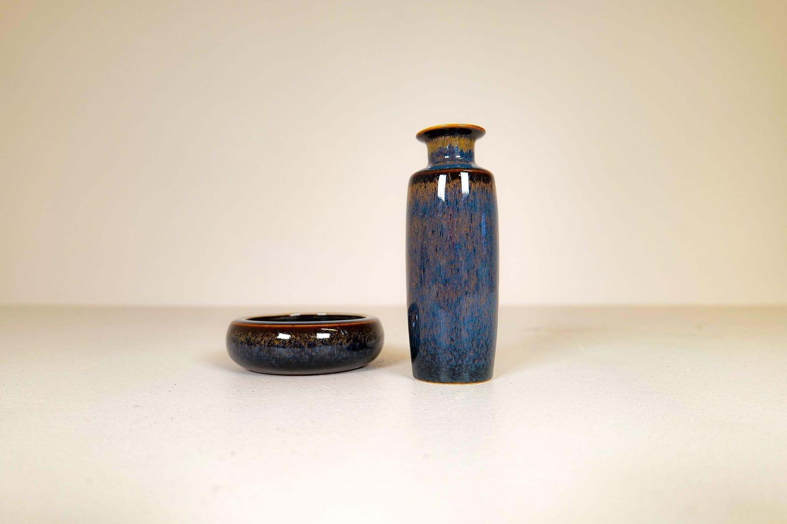 Midcentury Modern Bowl And Vase Rörstrand Carl Harry Stålhane, Sweden, 1950s photo furniture