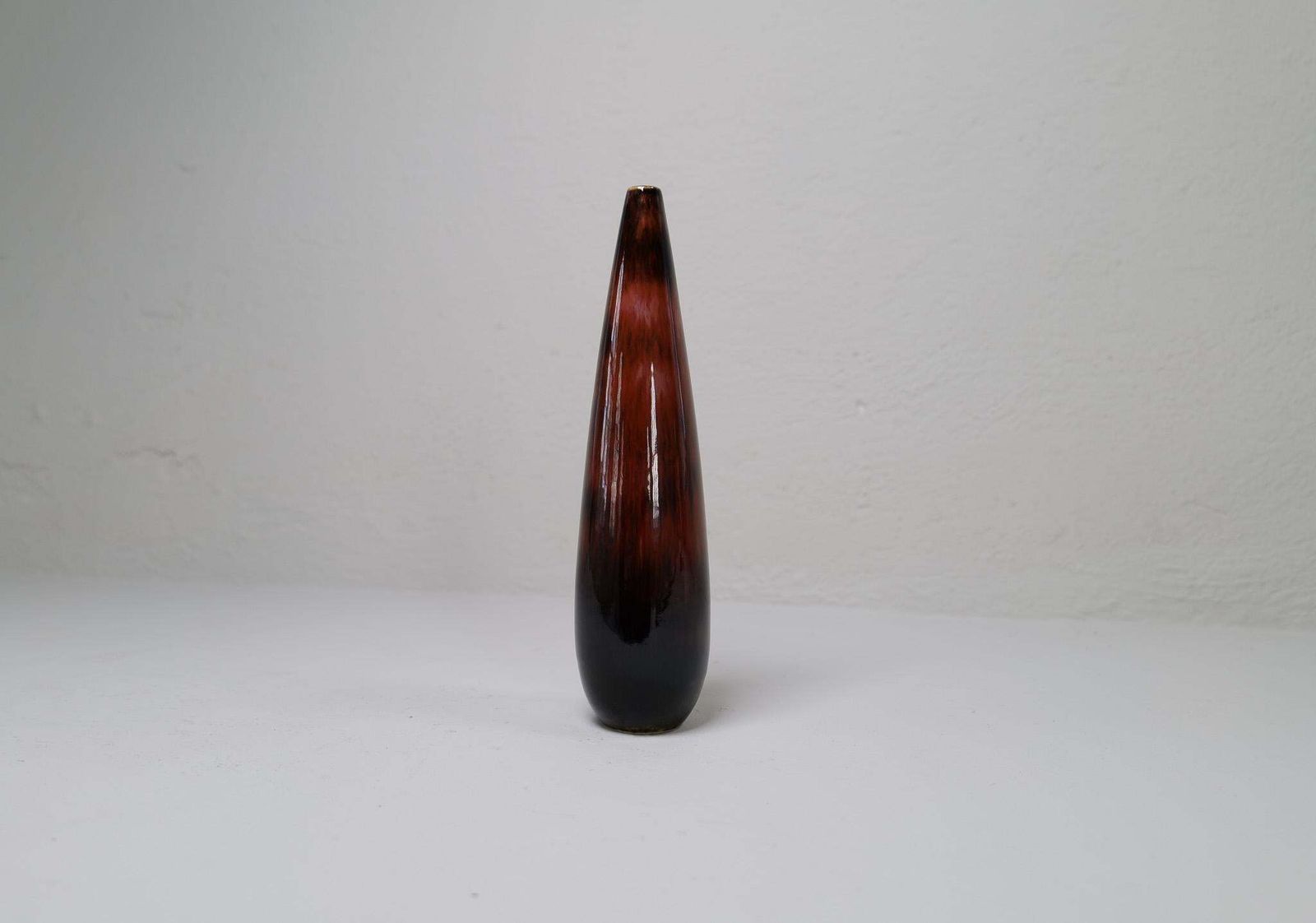 Midcentury Modern Stoneware Vase Rörstrand Carl Harry Stålhane, Sweden, 1950s photo for sale