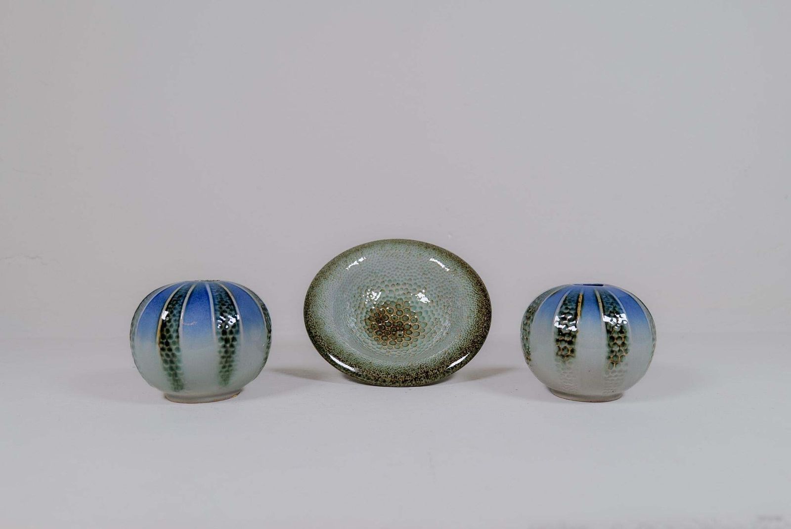 Scandinavian Modern Ceramic Pieces “Lagoon" Carl Harry Stålhane Sweden photo furniture
