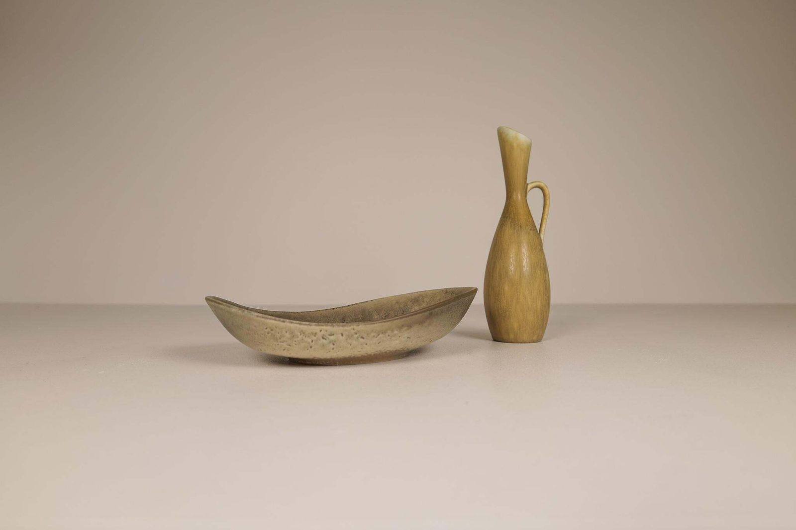 Midcentury Moder Bowl And Vase Rörstrand Carl Harry Stålhane, Sweden, 1950s photo furniture