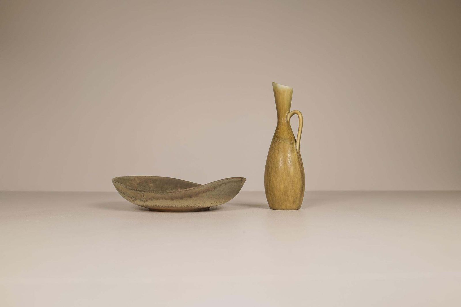 Midcentury Moder Bowl And Vase Rörstrand Carl Harry Stålhane, Sweden, 1950s photo vinterior