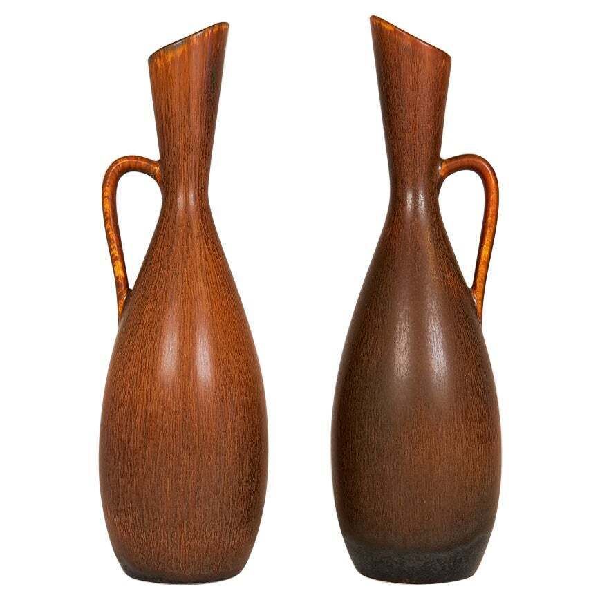 Midcentury Modern Vases Rörstrand Carl Harry Stålhane, Sweden, 1950s