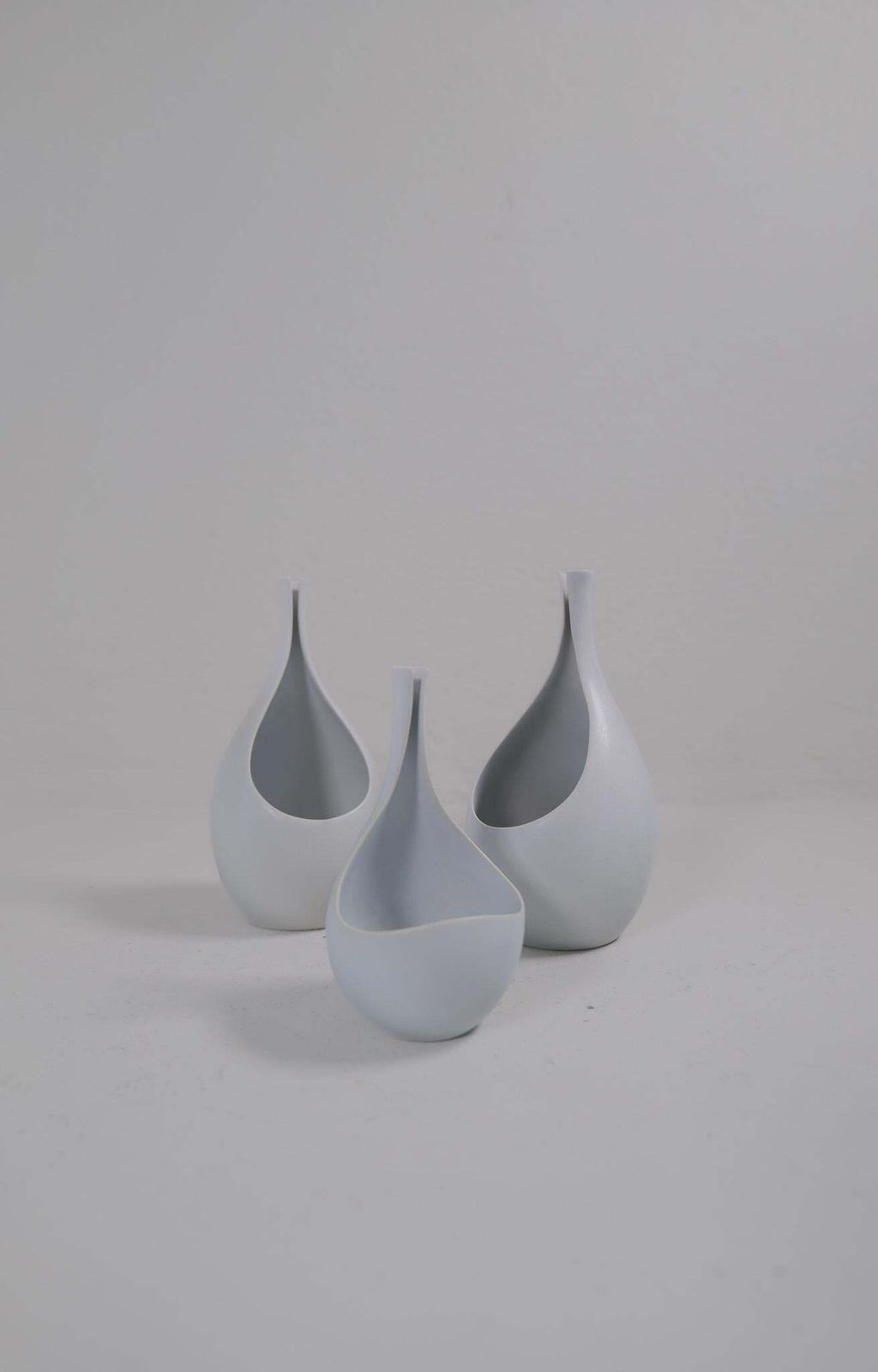 Midcentury Ceramic Collection Of "Pungo" Vases Stig Lindberg Gustavsberg, 1950s photo furniture