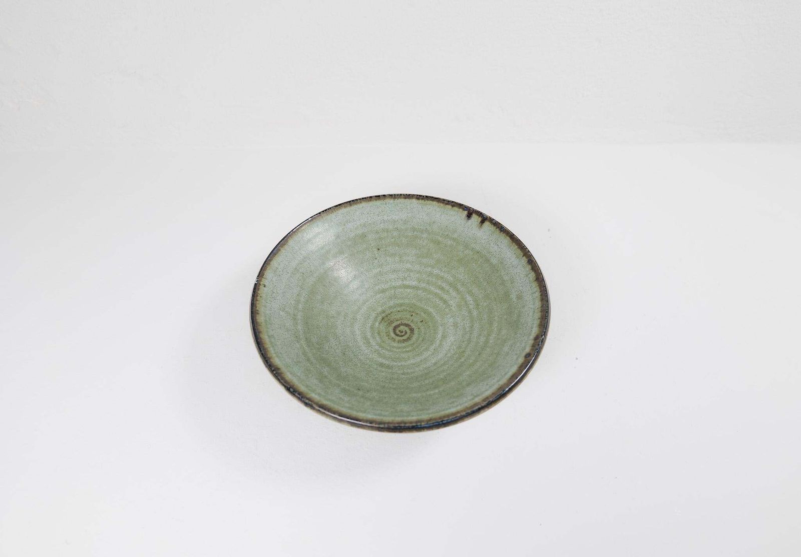 Midcentury Modern Unique Large Ceramic Bowl Carl Harry Stålhane Rörstrand Sweden photo 1937.0