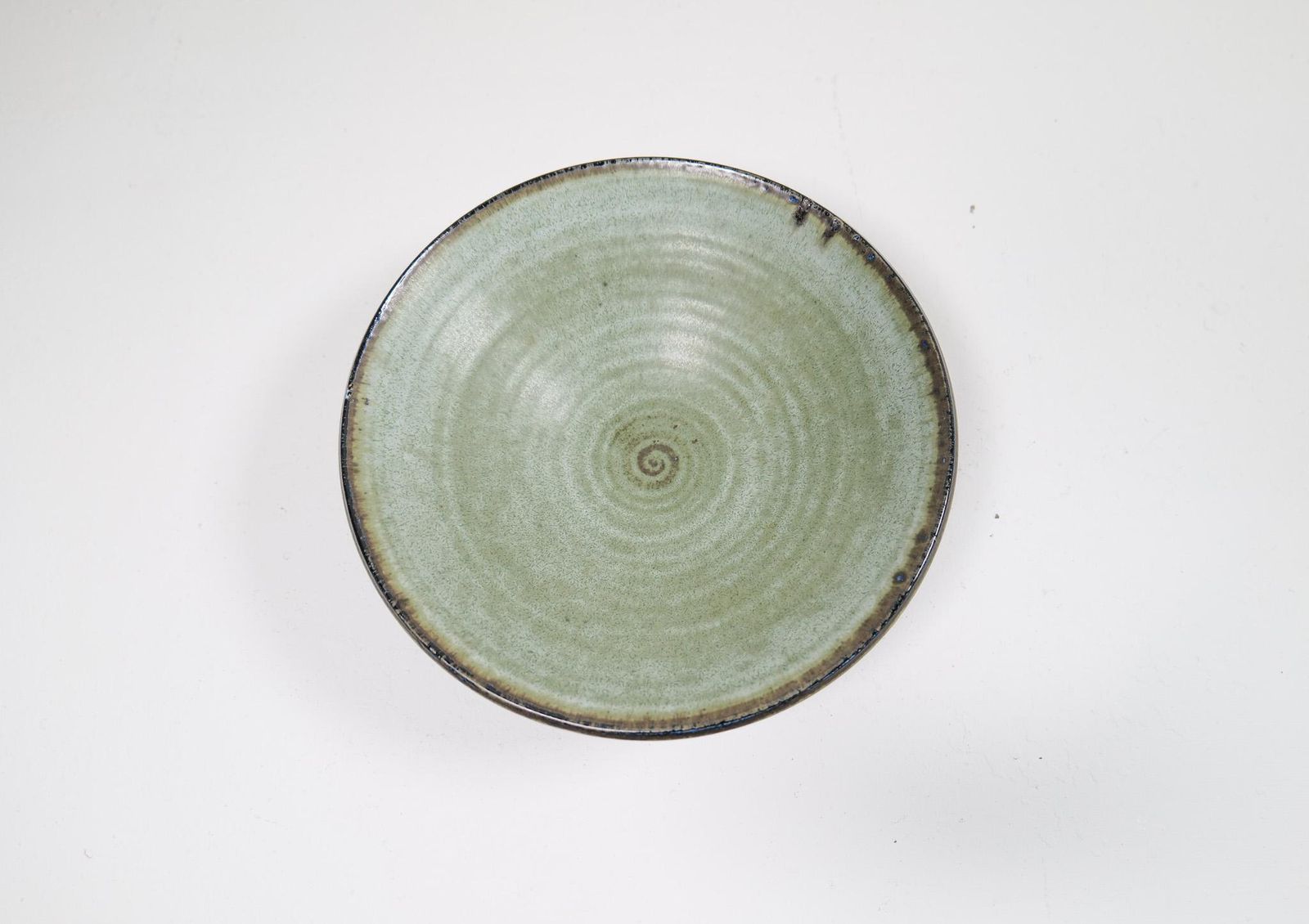 Midcentury Modern Unique Large Ceramic Bowl Carl Harry Stålhane Rörstrand Sweden photo vinterior