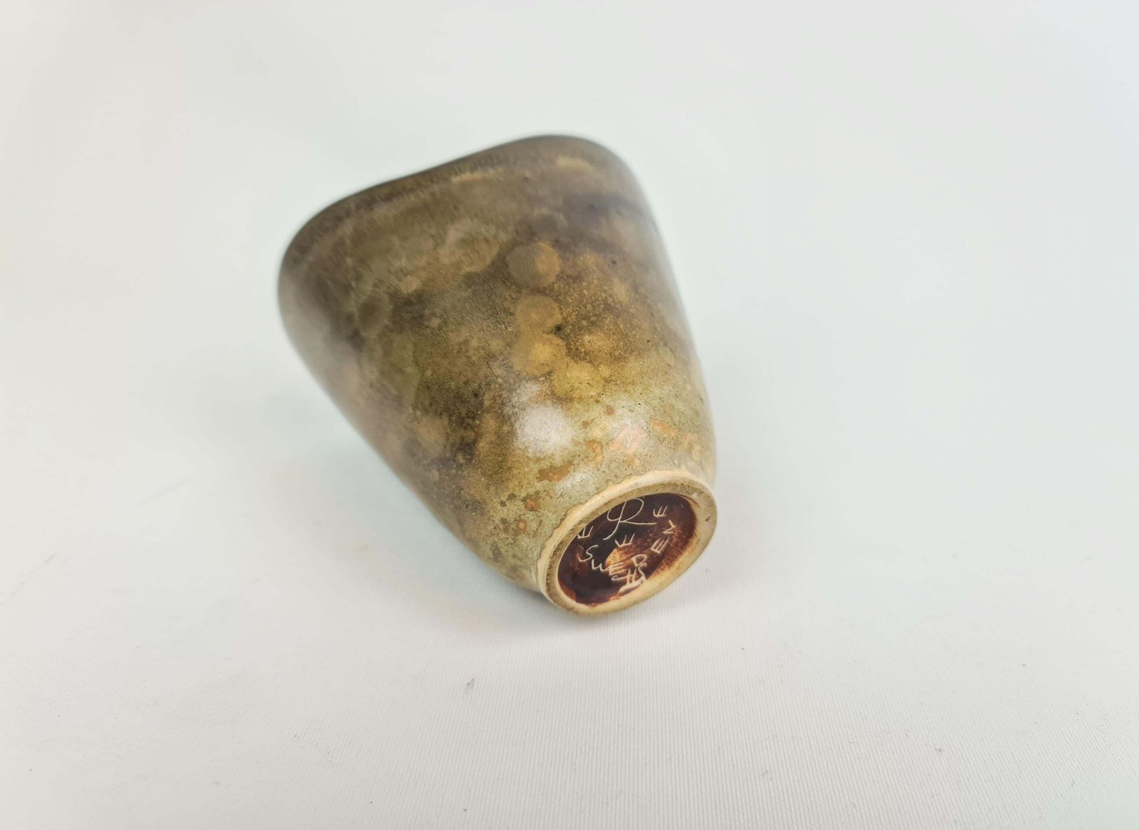 Midcentury Ceramic Vase By Carl Harry Stålhane For Rörstrand, Sweden, 1950s photo vintage
