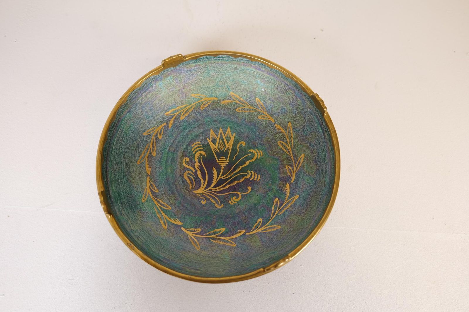 Art Deco Bowl Gustavsberg Art Deco Bowl Josef Ekberg, Sweden, 1920s photo 453.0