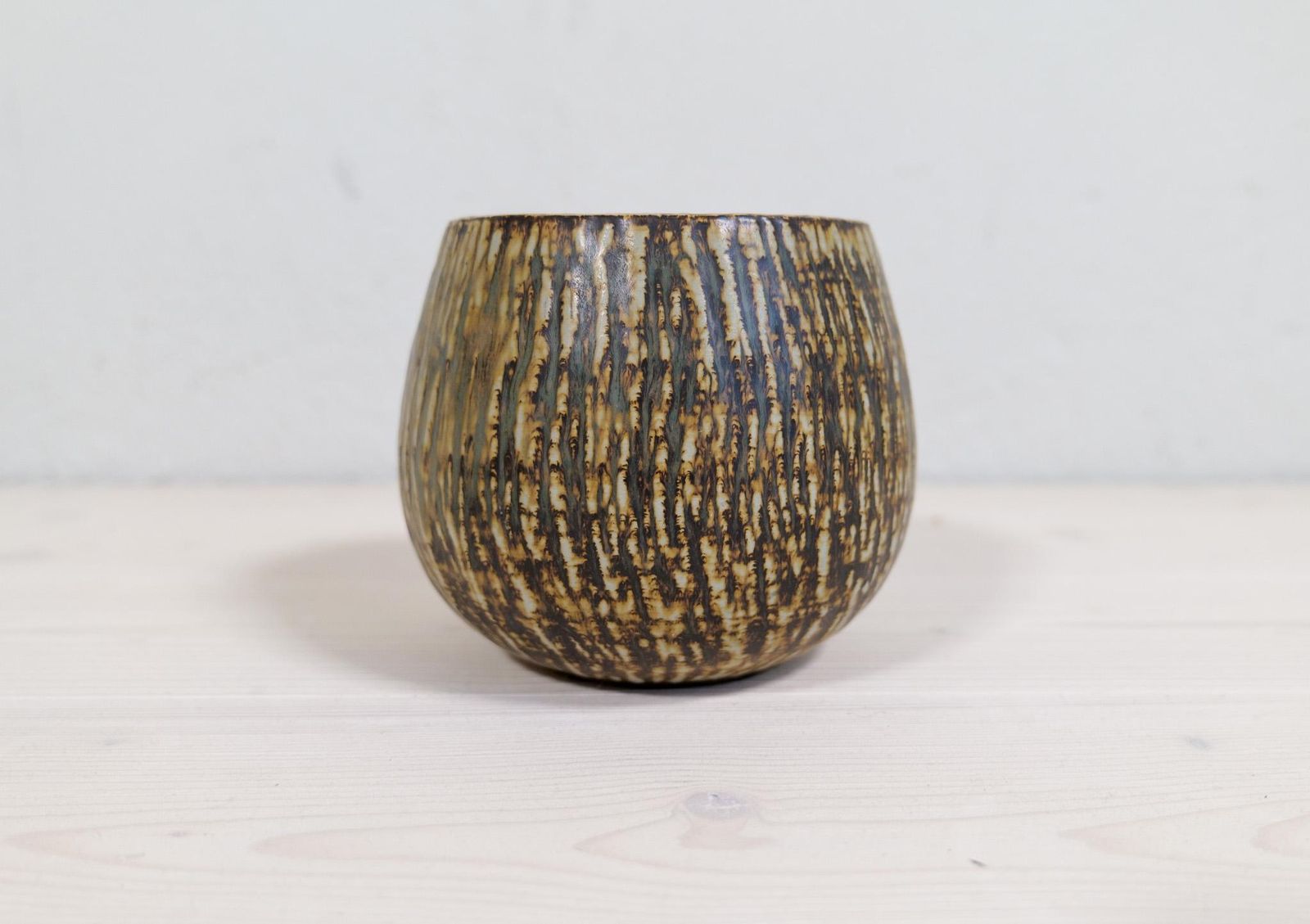 photo vintage Midcentury Modern Set Of 4 Ceramic Pieces Rubus Gunnar Nylund Rörstrand, Sweden