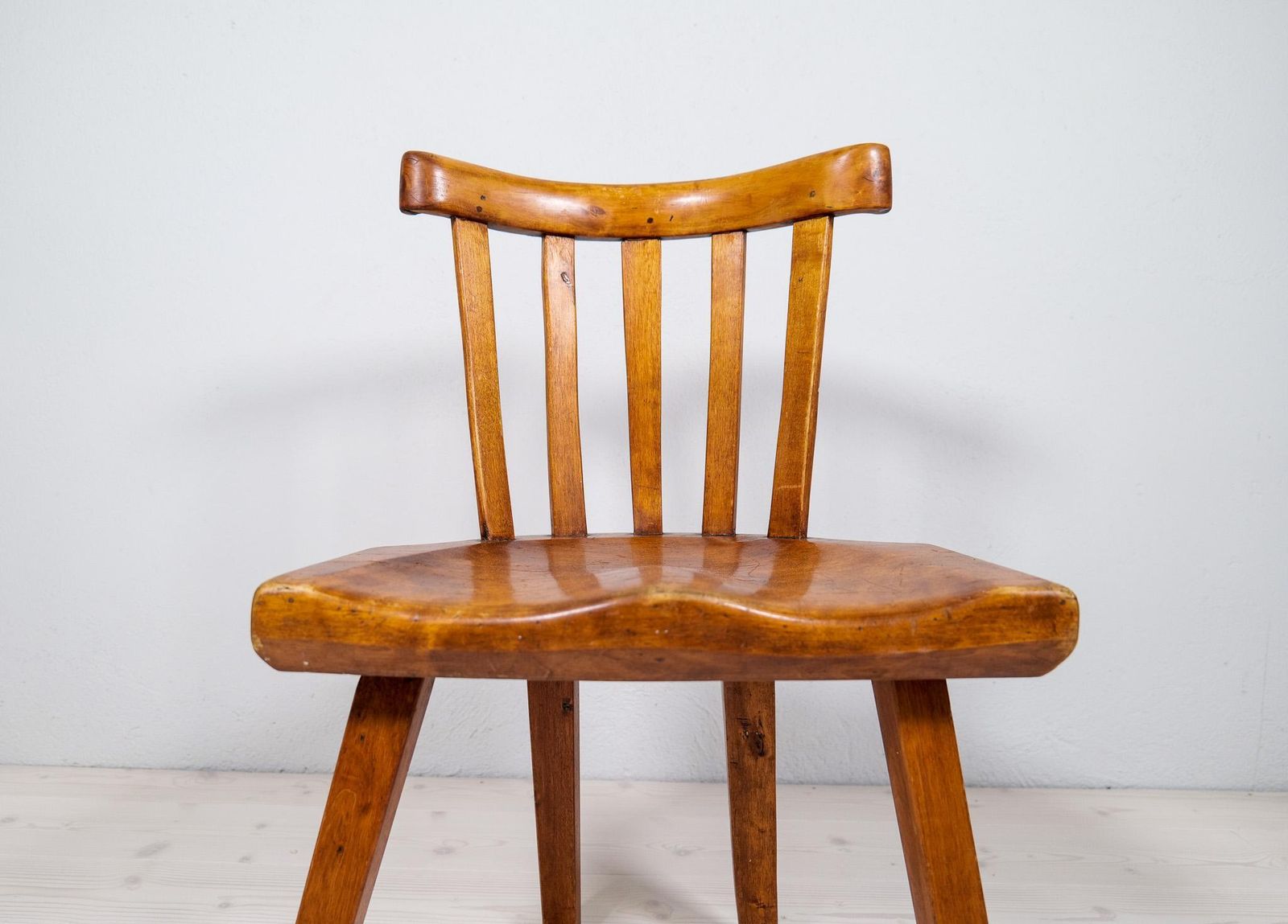 19th Century Swedish Folk Art Chair In Higly Decorative Shapes photo buy