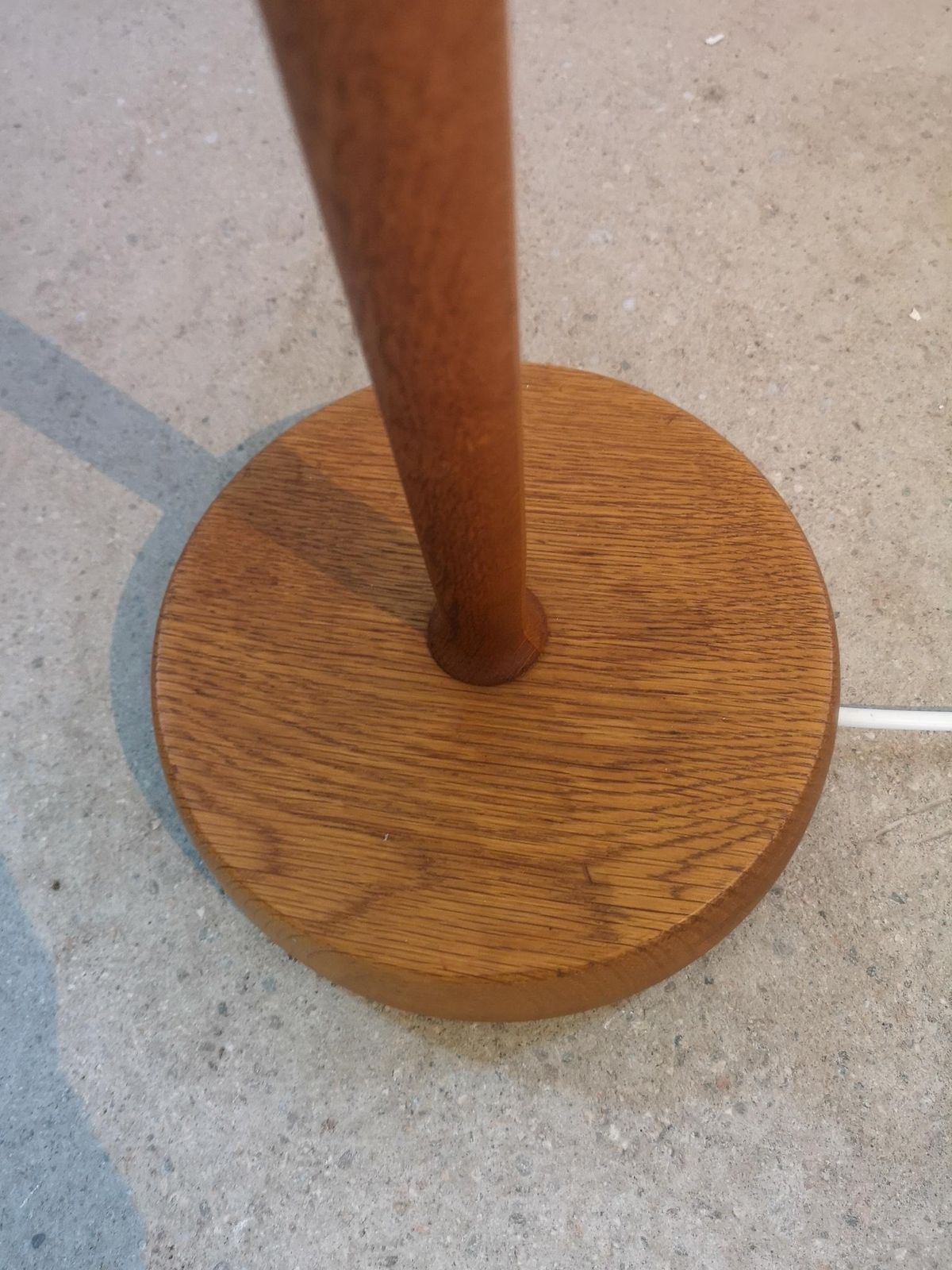 Midcentury Floor Lamp Teak And Brass Falkenbergs Belysning Sweden, 1960s photo vinterior