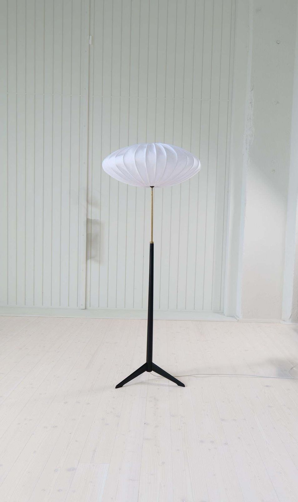 Midcentury Modern Floor Lamp, Model G 34, Bergboms, Sweden, 1960s photo furniture