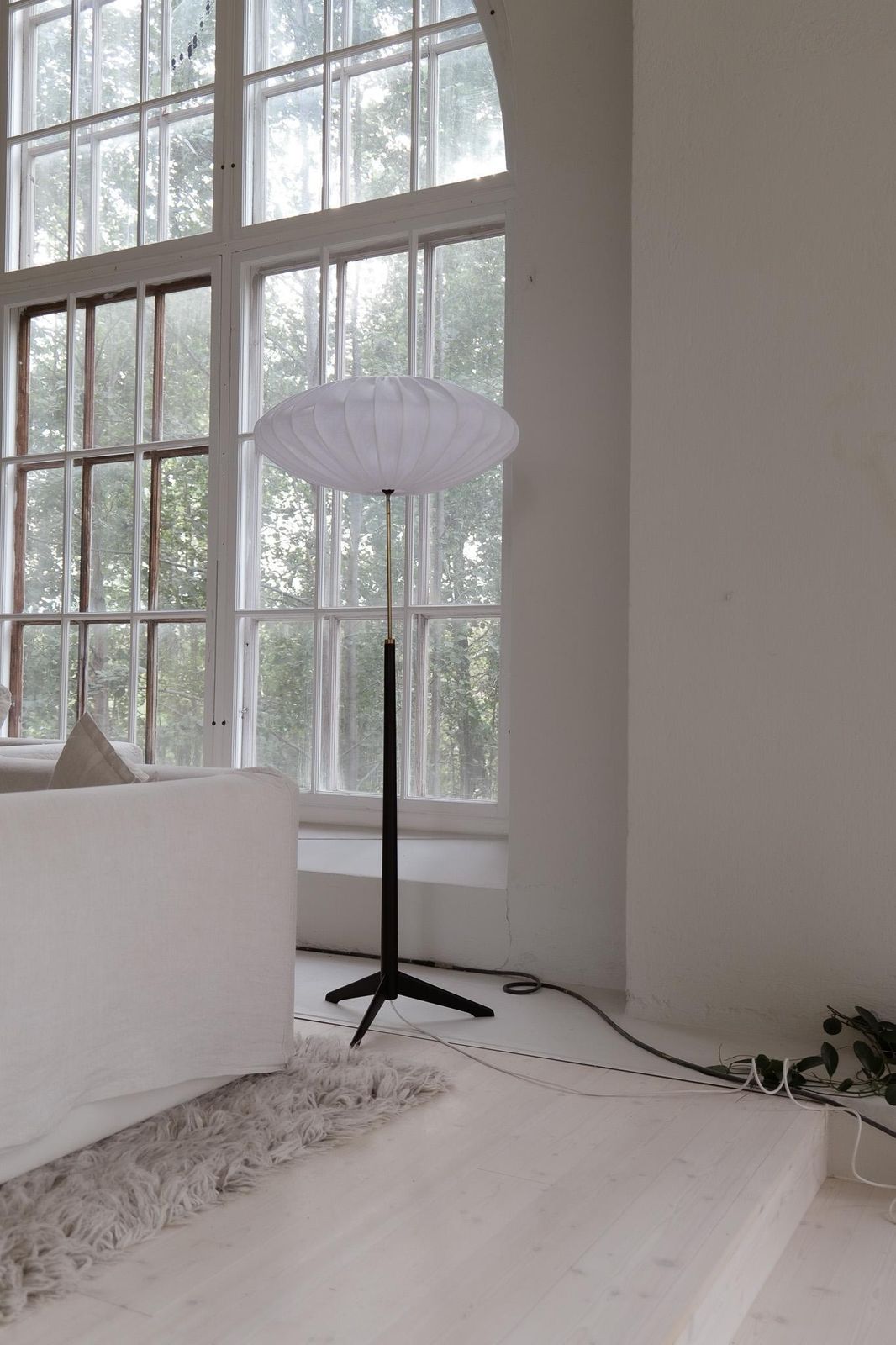 photo vinterior Midcentury Modern Floor Lamp, Model G 34, Bergboms, Sweden, 1960s