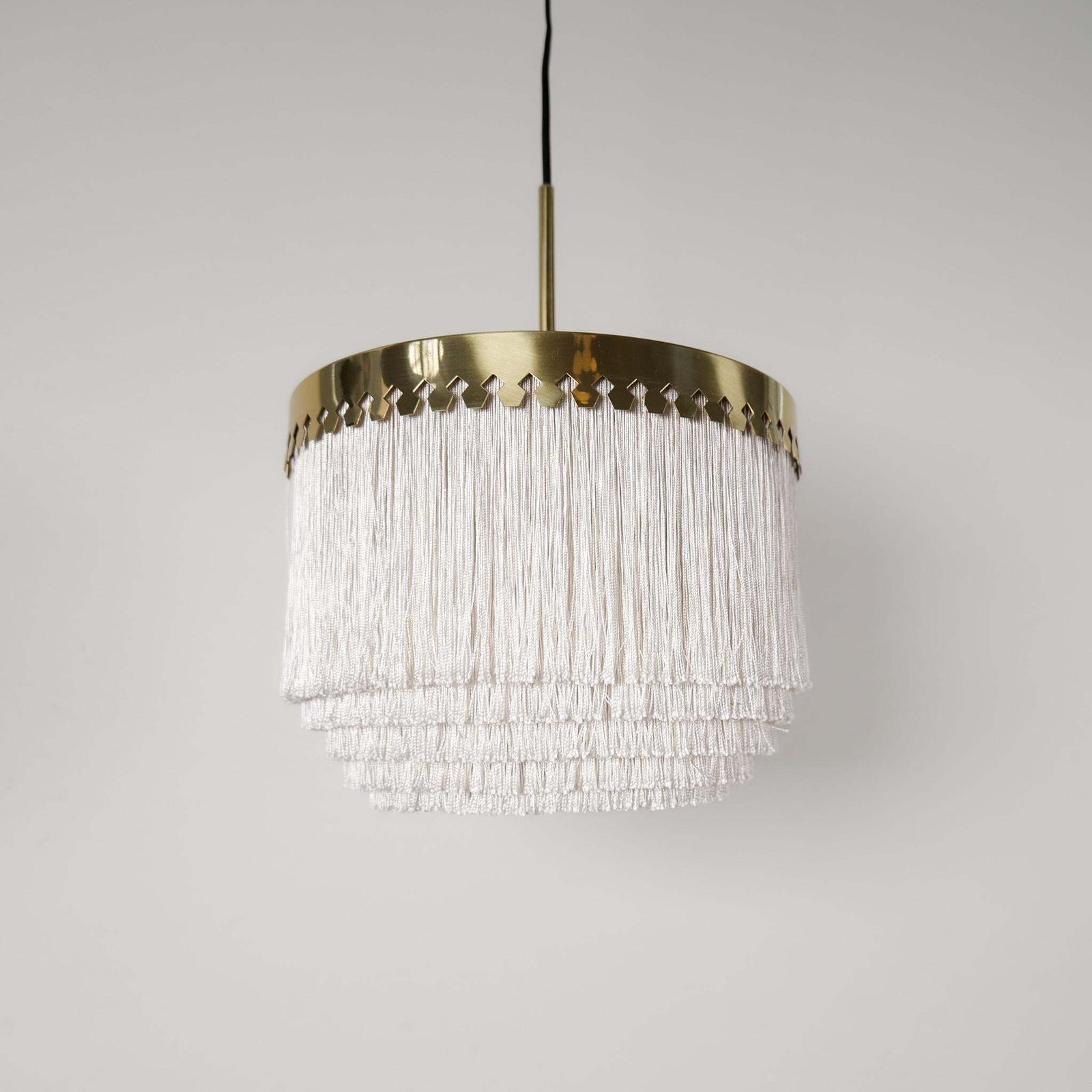 Midcentury Modern Hans Agne Jakobsson Ceiling Fringe Lamp Model T601, Sweden photo 1711.0