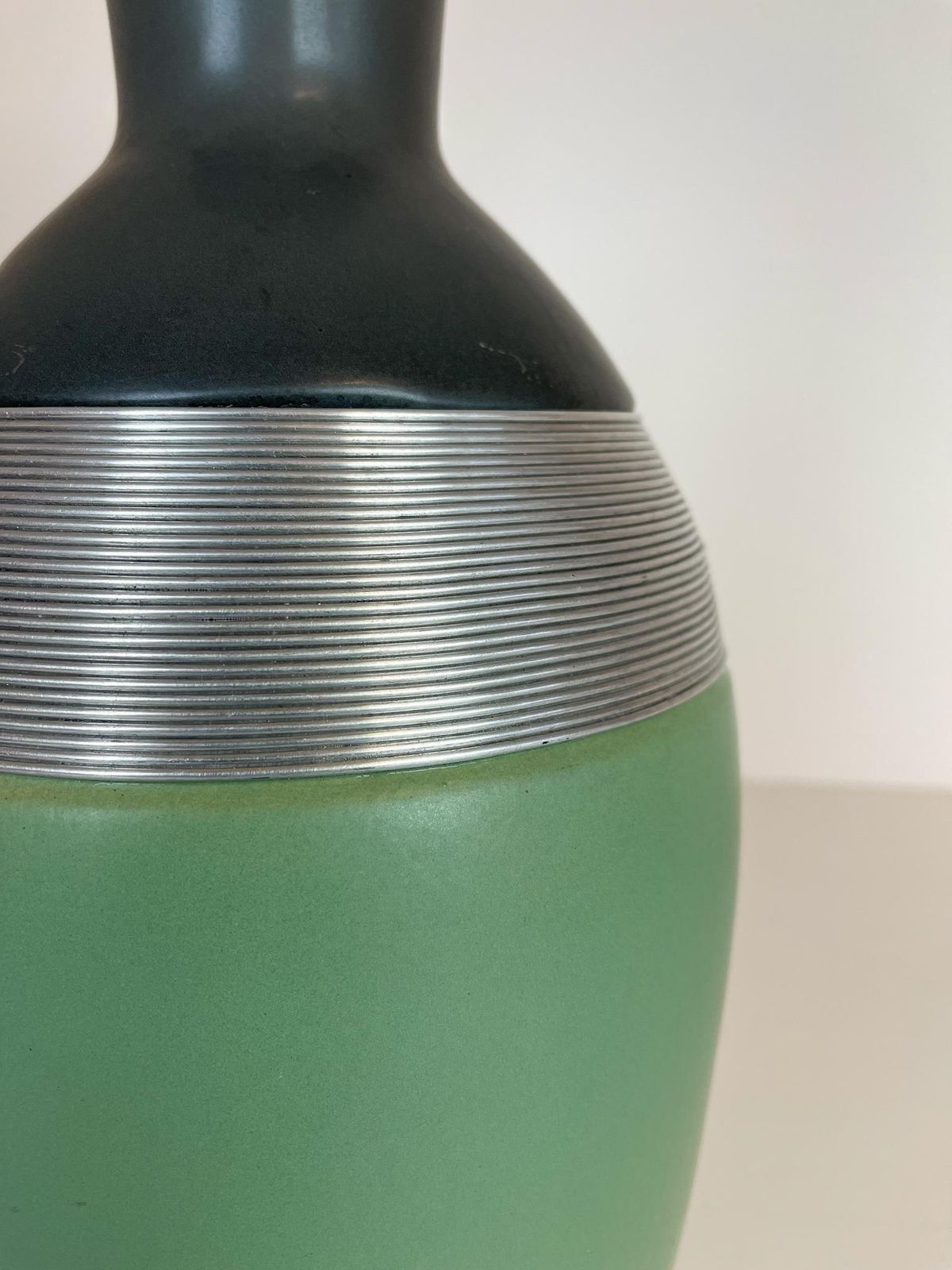 Art Deco Style Large Floor Vase, Sweden, 1970s photo vinterior