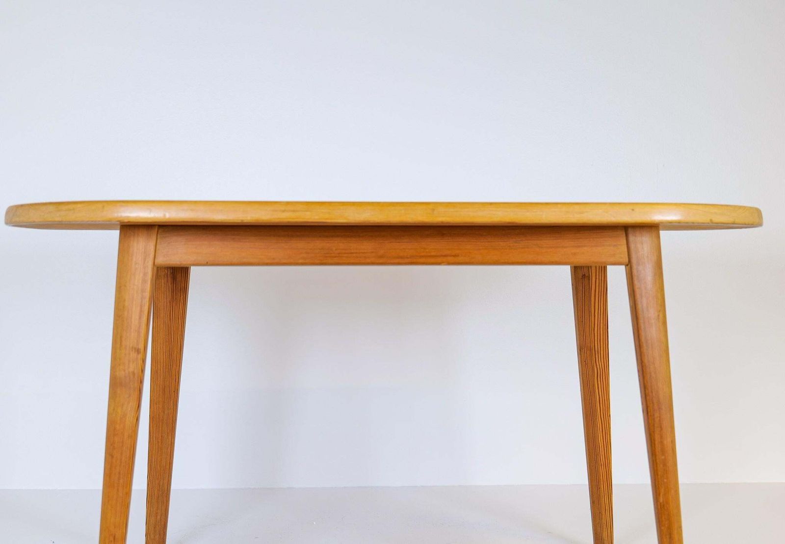 Midcentury Pine Coffee Table By Carl Malmsten, Sweden, 1940s photo vinterior