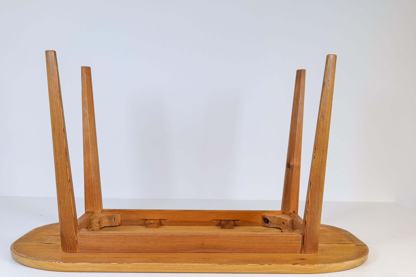 photo vintage Midcentury Pine Coffee Table By Carl Malmsten, Sweden, 1940s