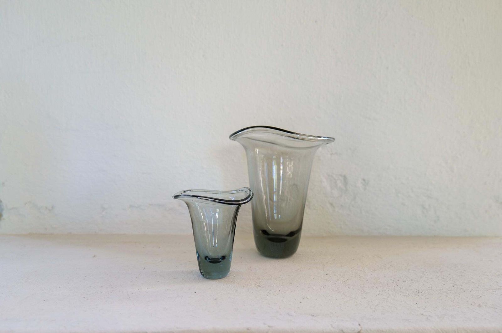 Midcentury Collection Of 4 Sculptural Pieces Kosta Vicke Lindstrand Sweden 1950s photo buy