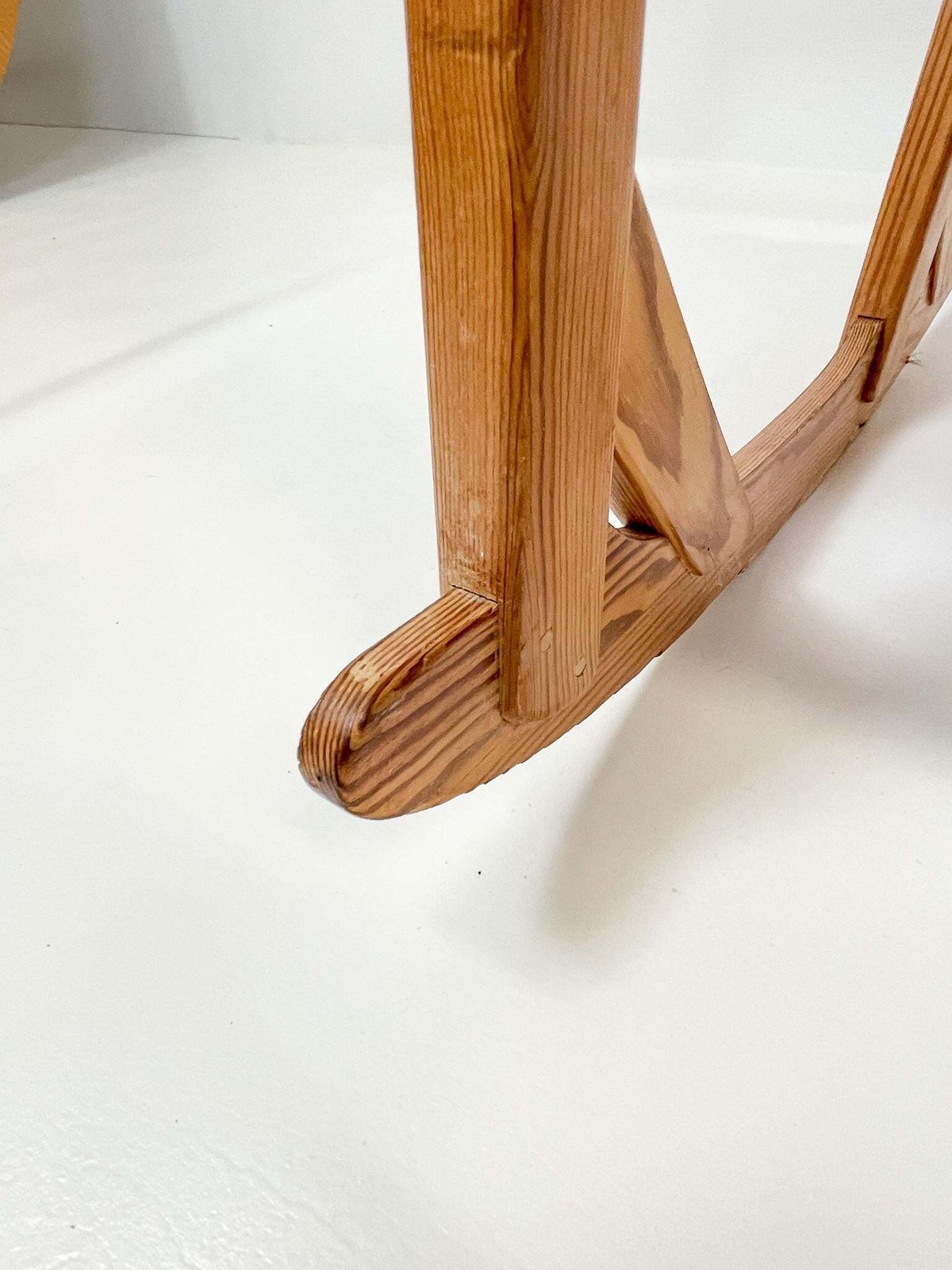photo furniture Midcentury Rocking Chair In Pine And Sheepskin Yngve Ekström Sweden