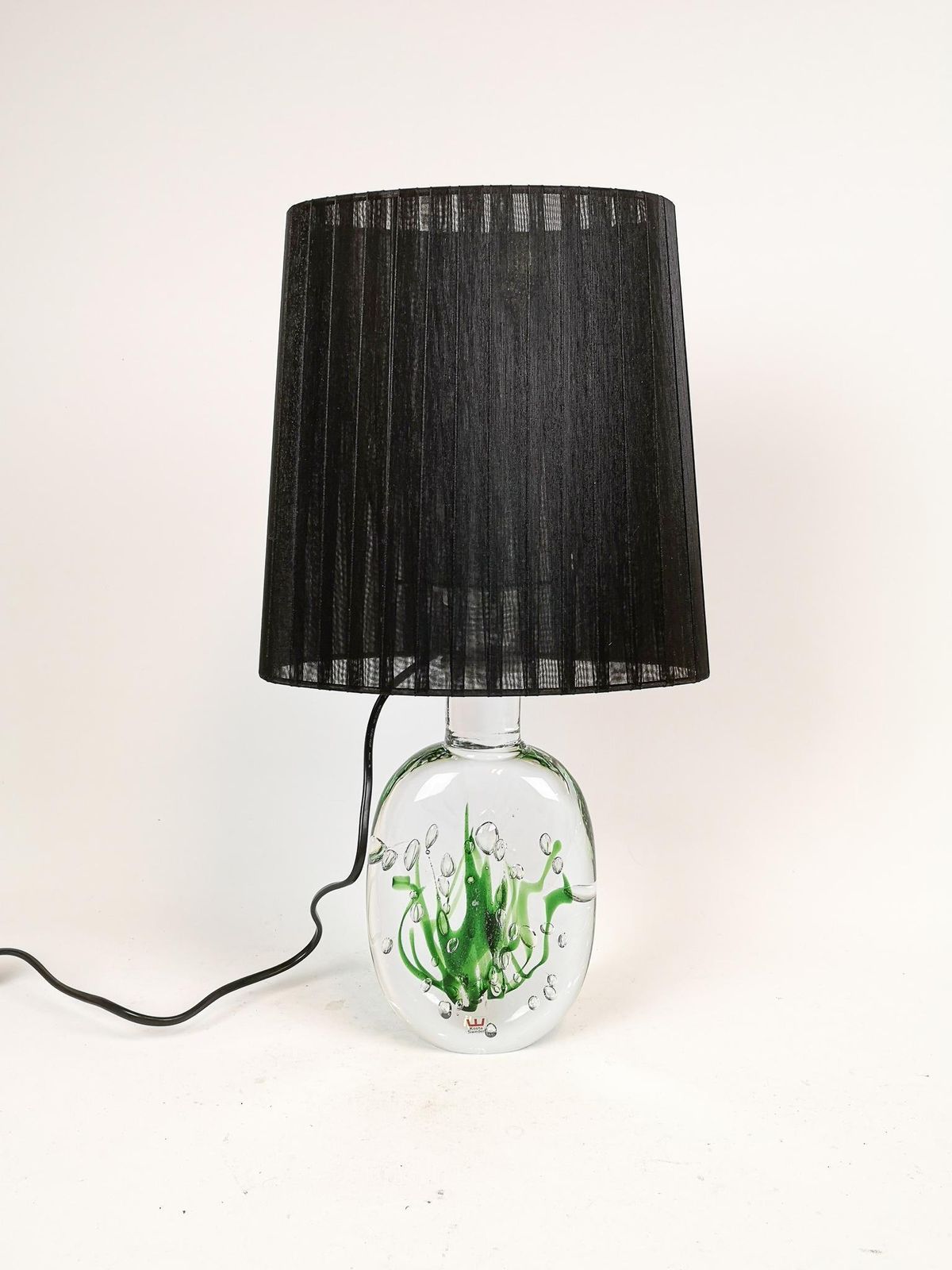 Midcentury Table Lamp "Seaweed" Kosta Vicke Lindstrand, 1950s, Sweden photo for sale