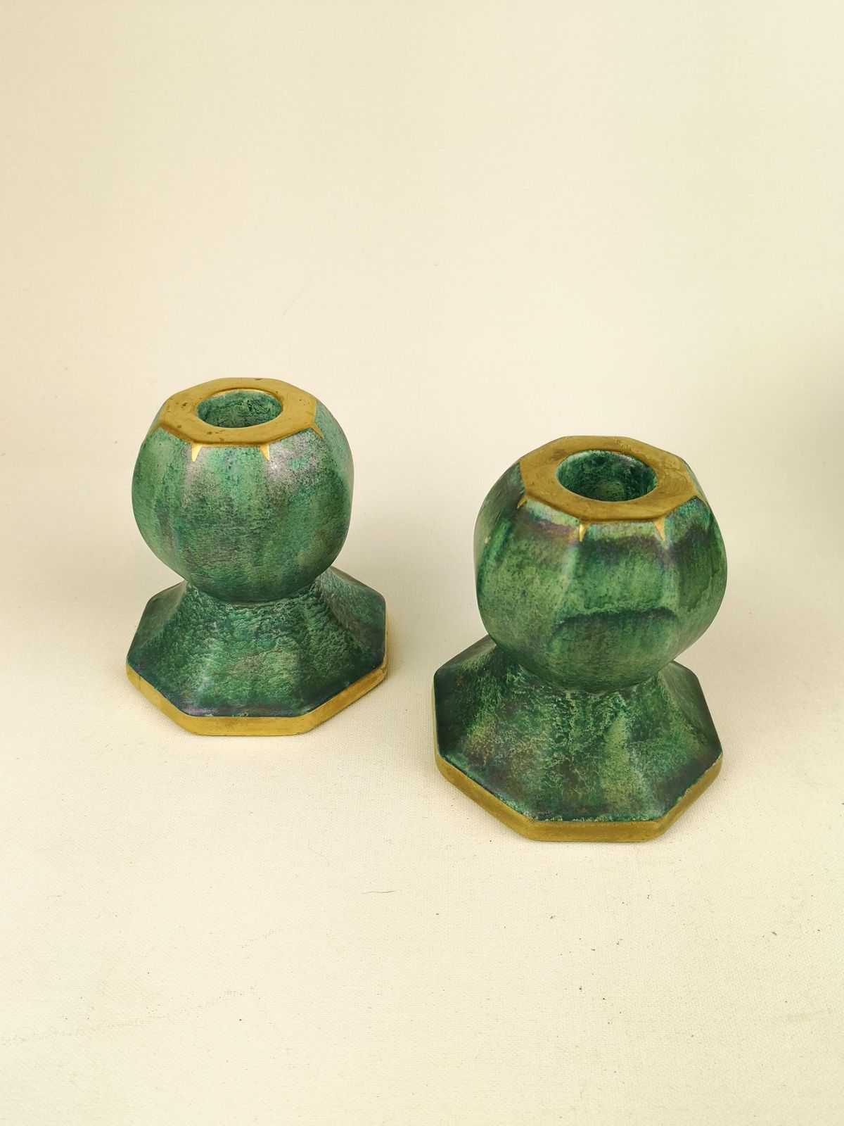photo furniture Gustavsberg Art Deco Bowl And Candlesticks Josef Ekberg