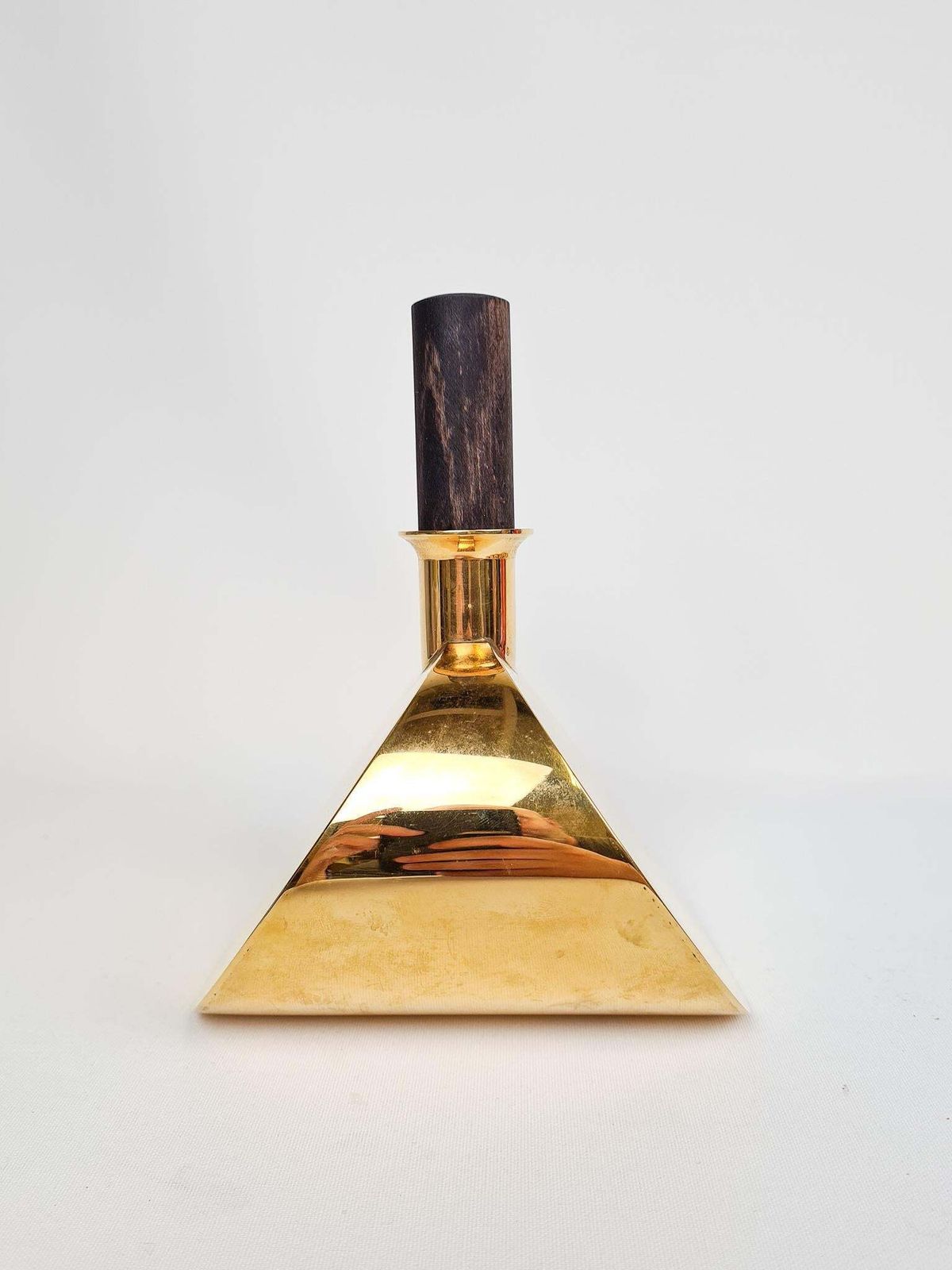 Collection Of Decanter And Bowls In Brass Pierre Forsell Skultuna, Sweden, 1970s photo buy