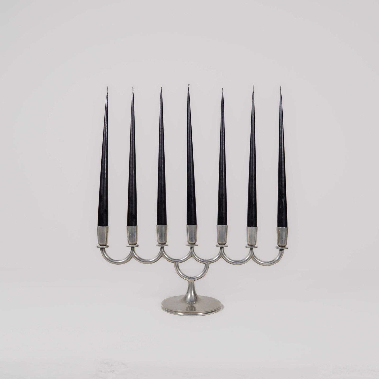 Art Deco Candelabra In Pewter By Lars Holmström In Arvika, Sweden, 1931 photo furniture