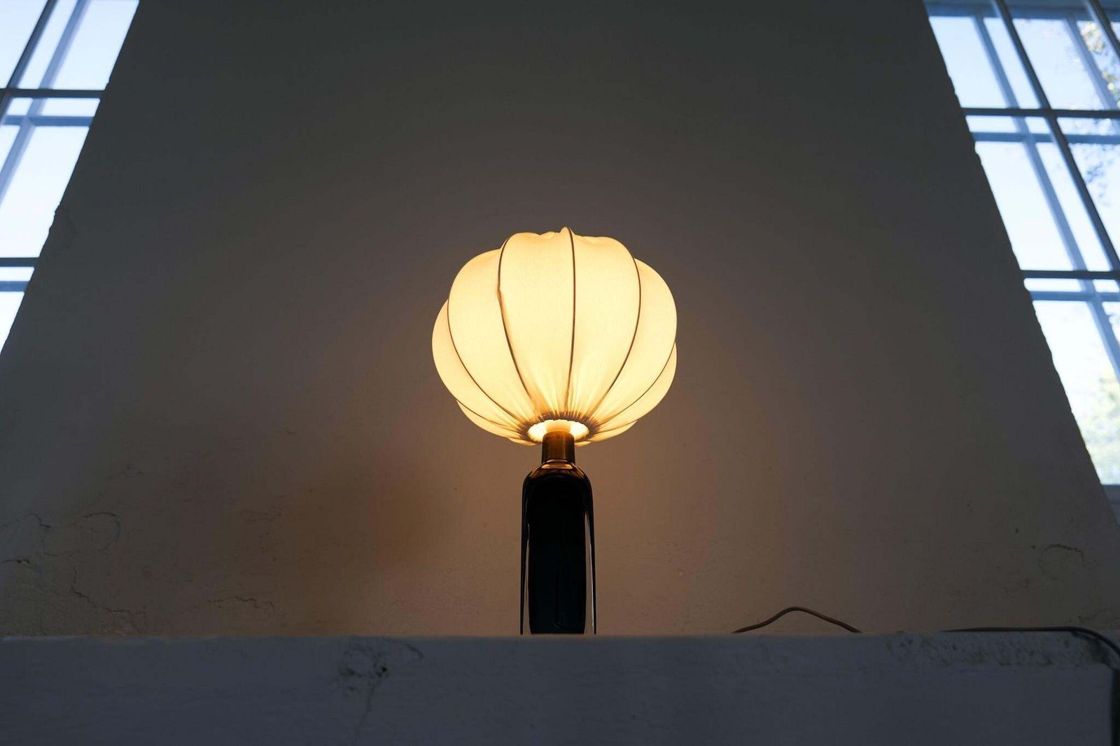 1582.0 Midcentury Modern Table Lamp By Carl Fagerlund For Orrefors Sweden Rd 1406 photo