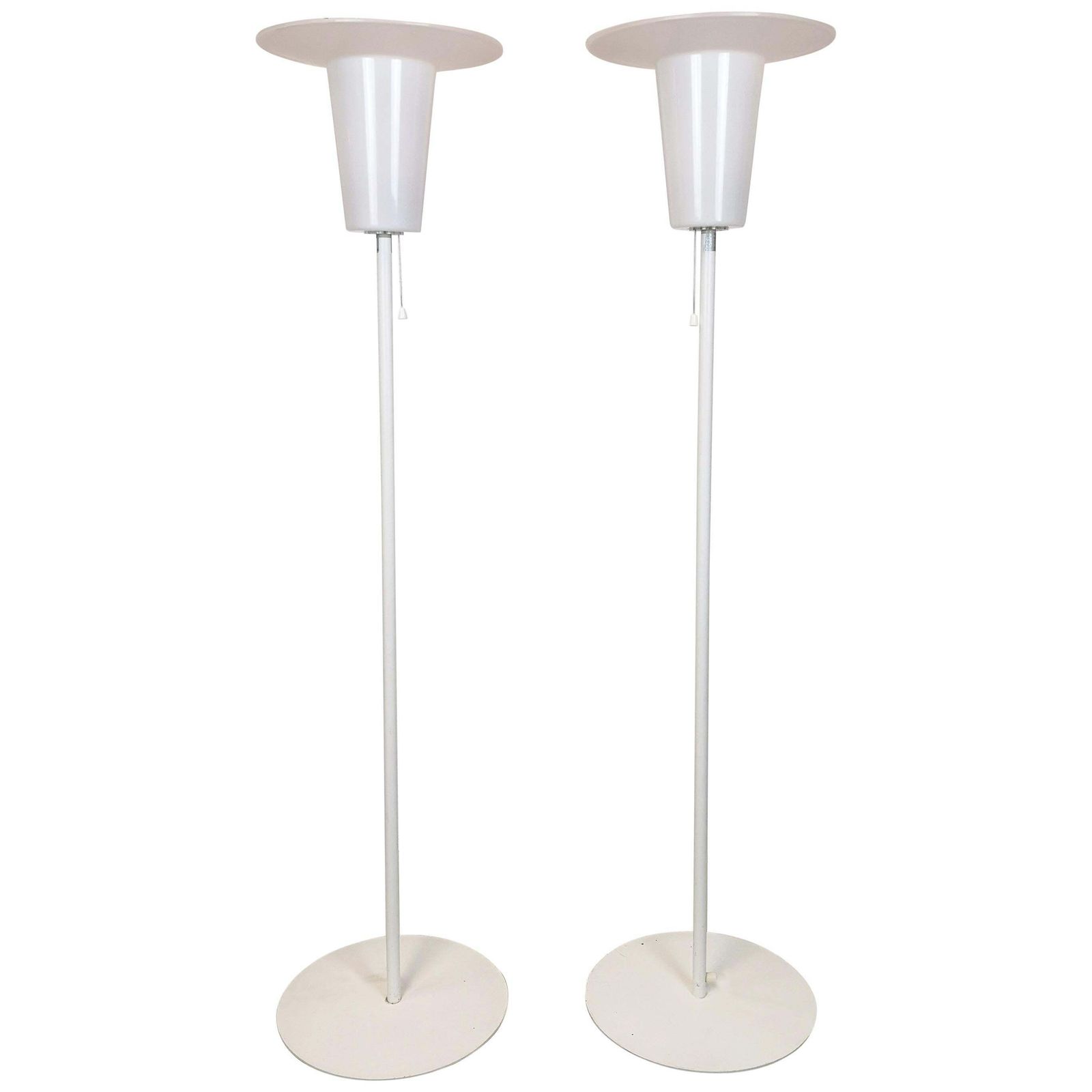 Midcentury Modern Pair Of Floor Lamps Luxus, Sweden, 1970s