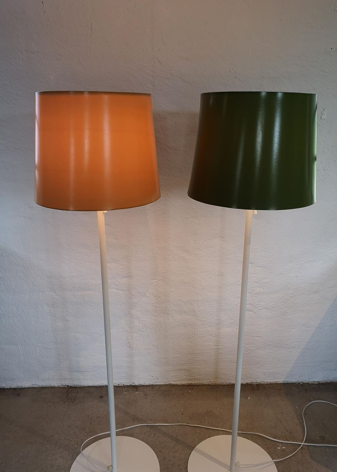 photo for sale Scandinavian Pair Of Floor Lamps Luxus, Sweden, 1970s