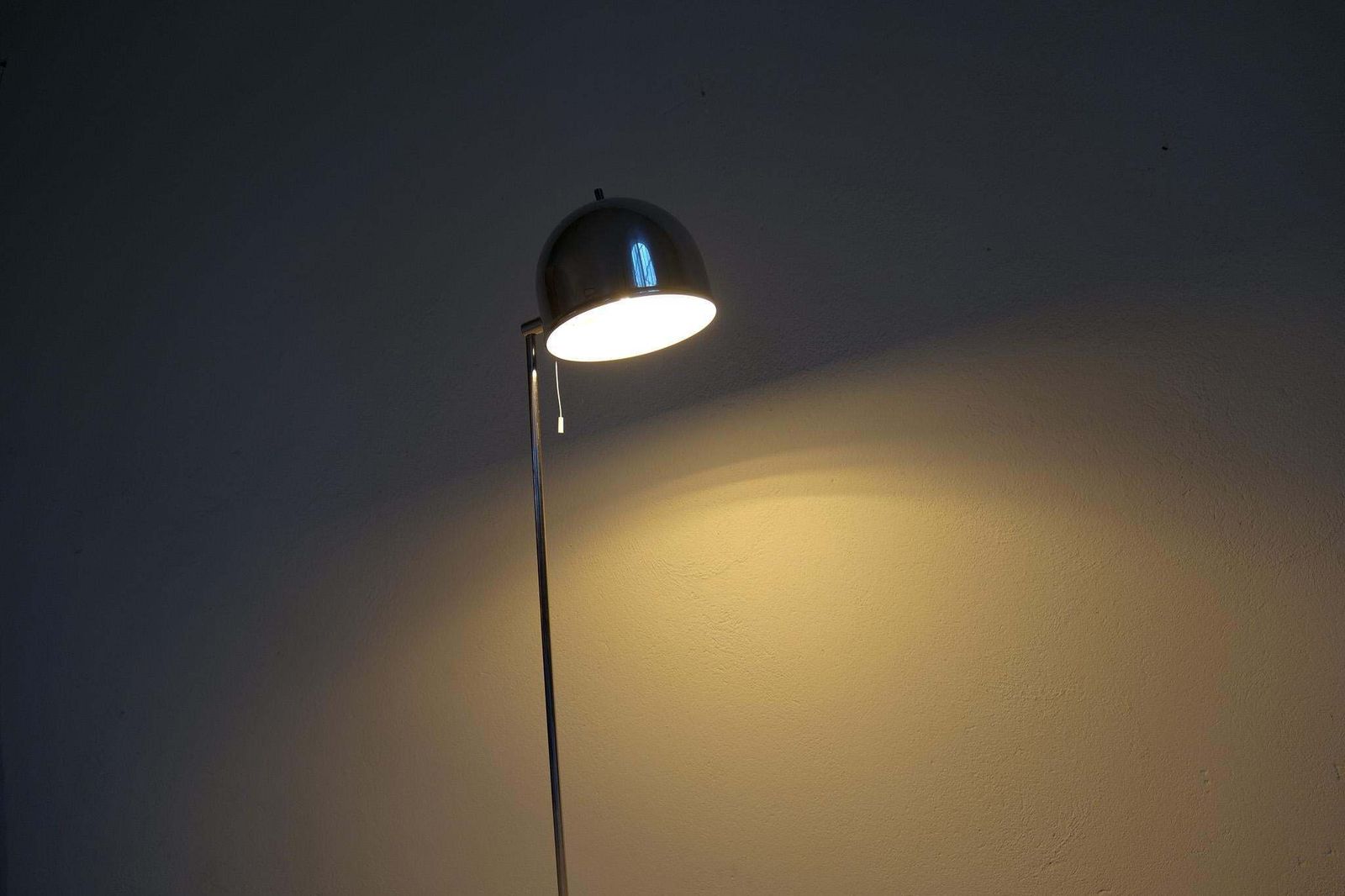 photo buy Midcentury Modern Floor Lamp In Chrome, Model G 075, Bergboms, Sweden, 1960s