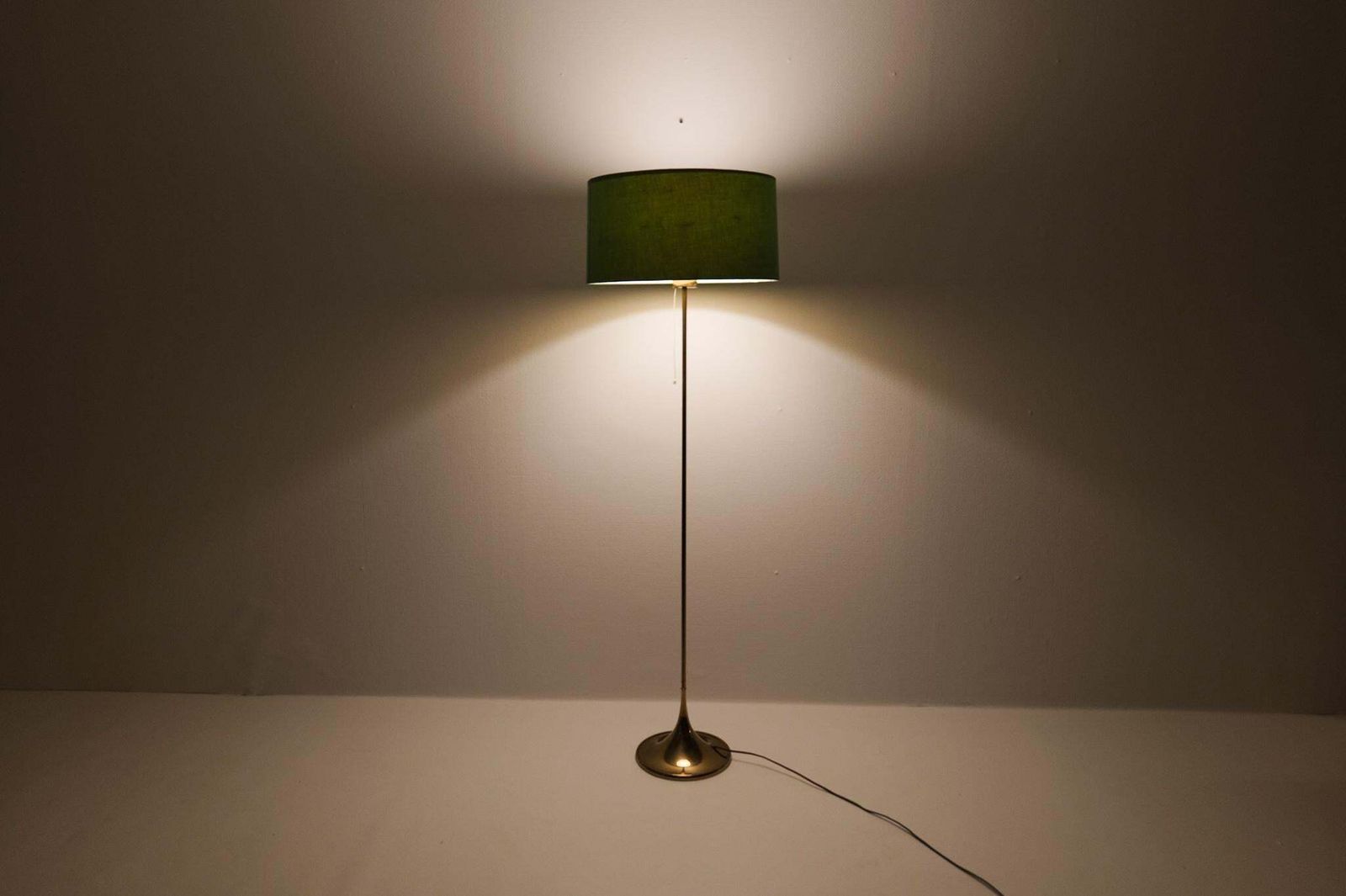 photo for sale Midcentury Brass Floor Lamp Bergboms G 024, Sweden, 1960s