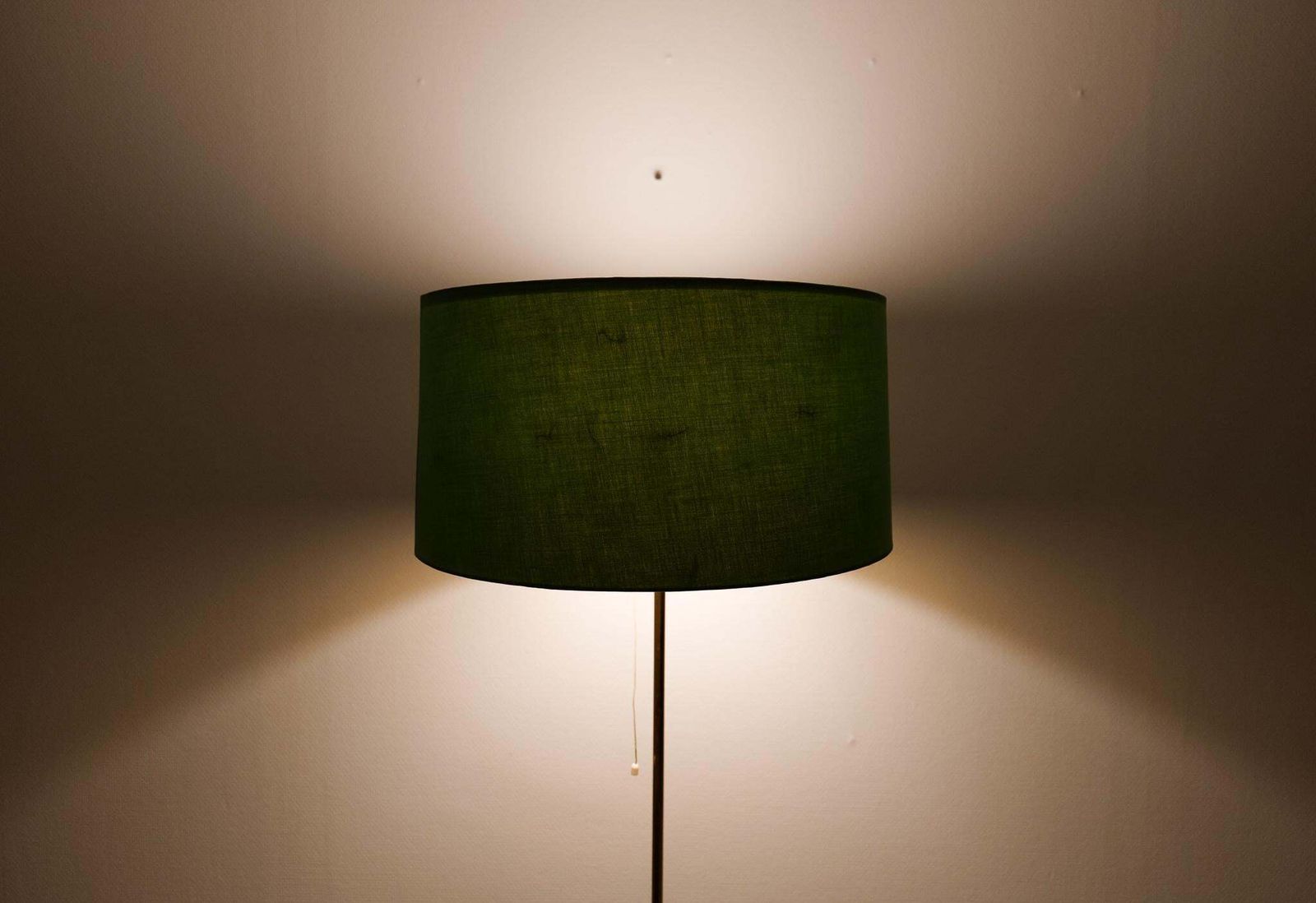 Lighting Midcentury Brass Floor Lamp Bergboms G 024, Sweden, 1960s photo
