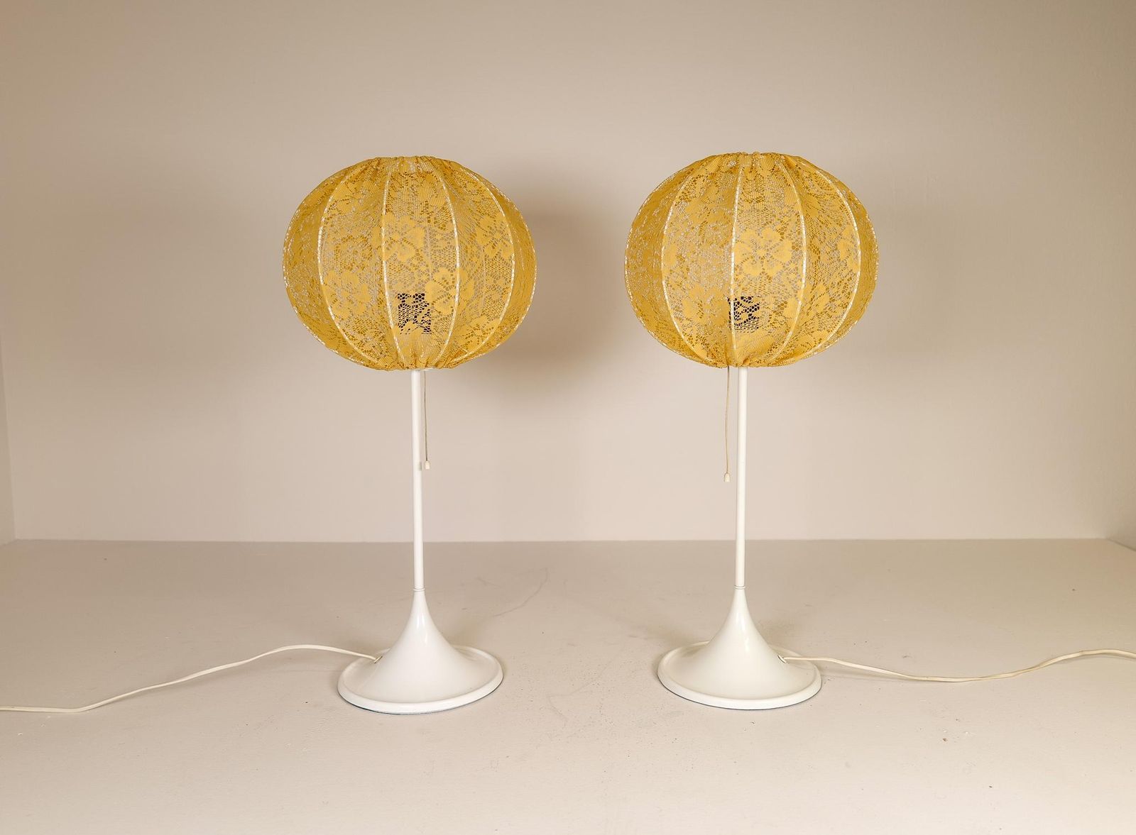 Midcentury Modern Pair Of Bergboms B 024 Table Lamps, 1960s, Sweden photo Lighting
