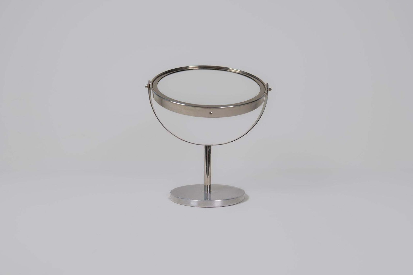Midcentury Modern Hans Agne Jakobsson Chrome  Vanity Table Mirror, Sweden photo 1197.0